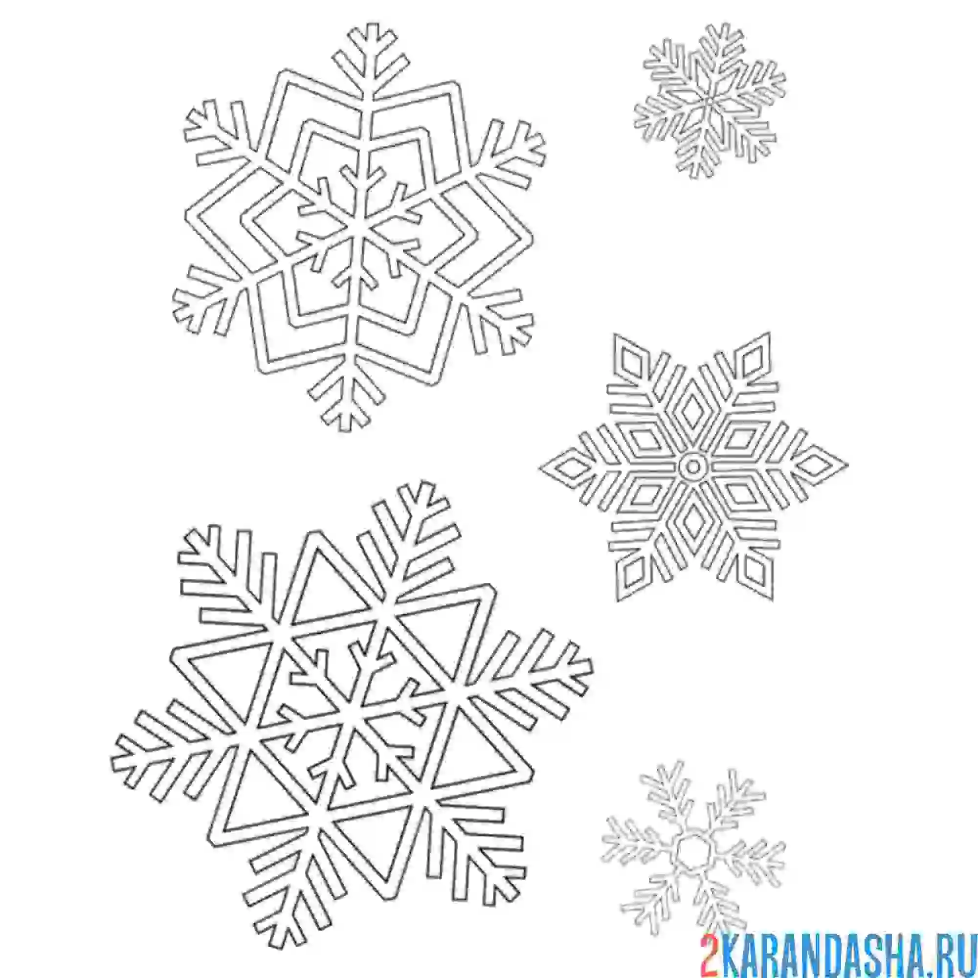 Раскраска снежинки узоры на стекле