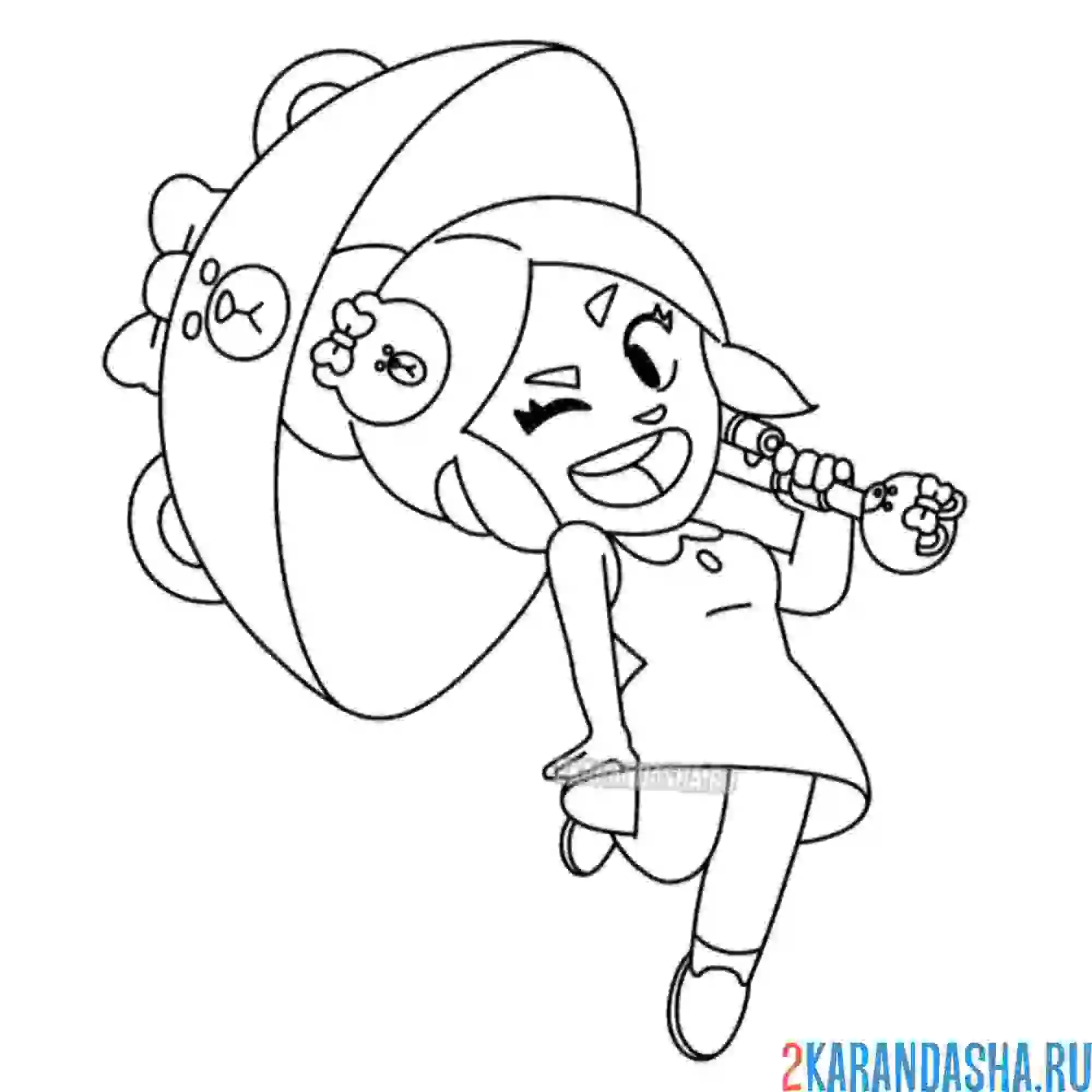 Раскраска новый скин 2021 choco piper (чоко пайпер)