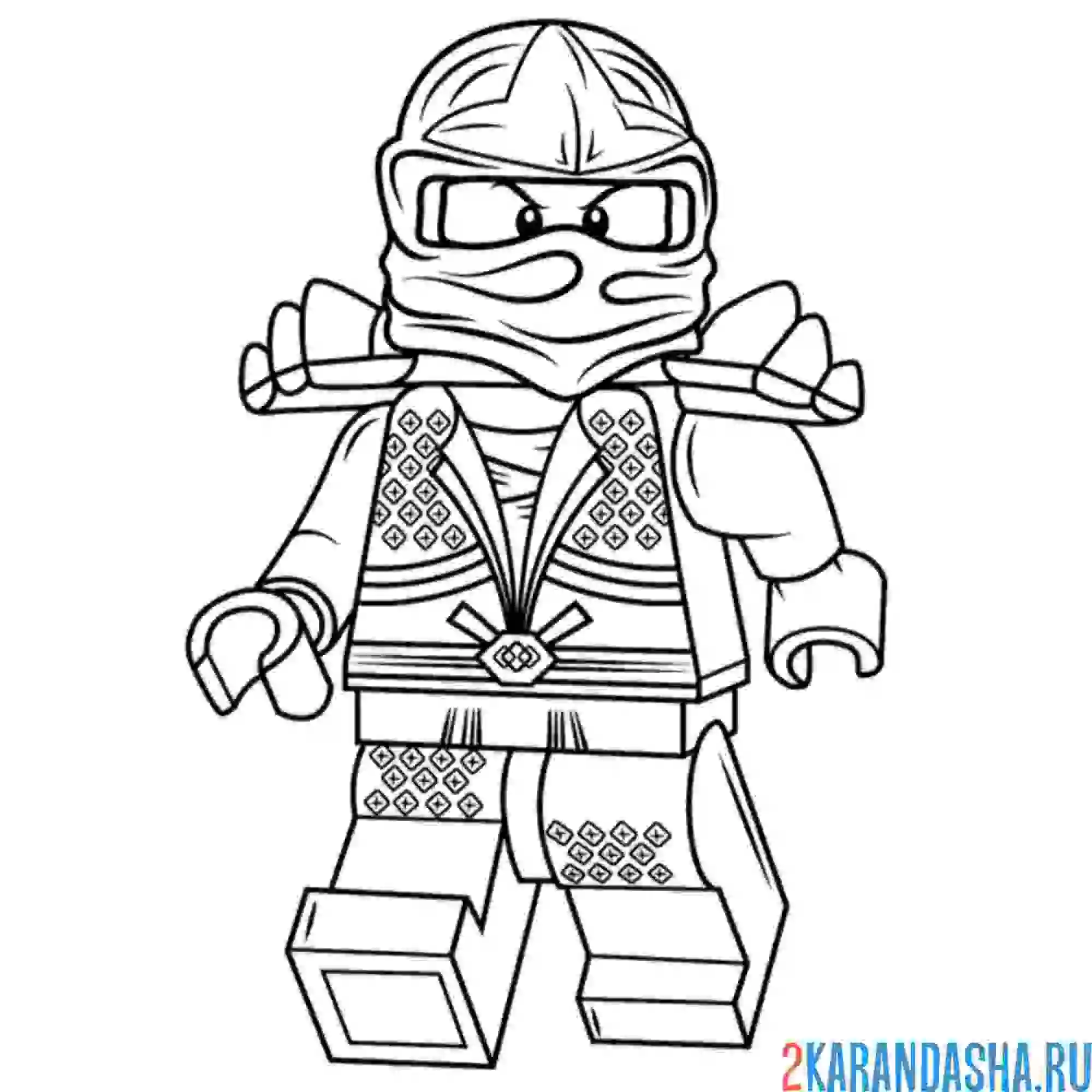 Раскраска ллойд зеленый идет