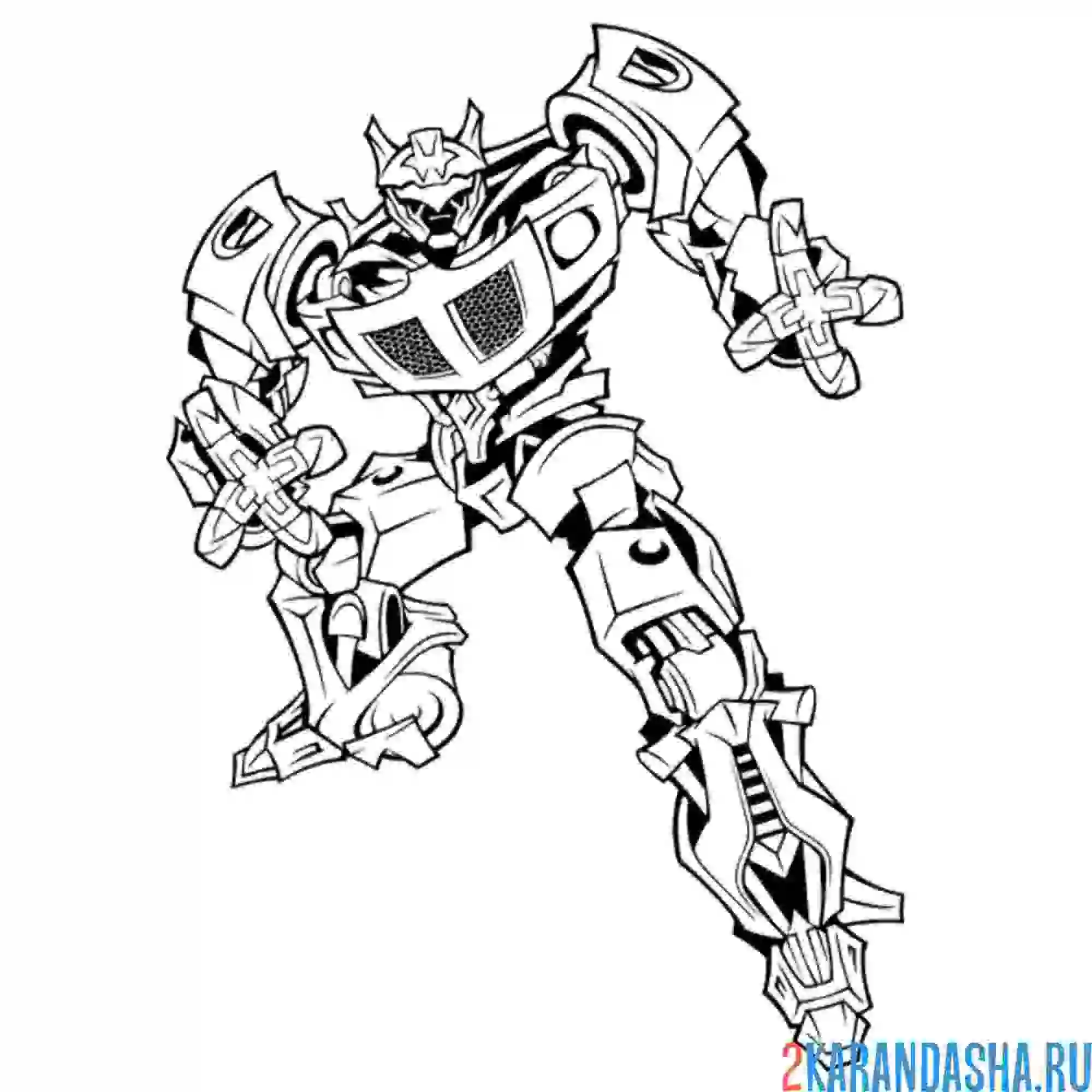 Раскраска трансформеры