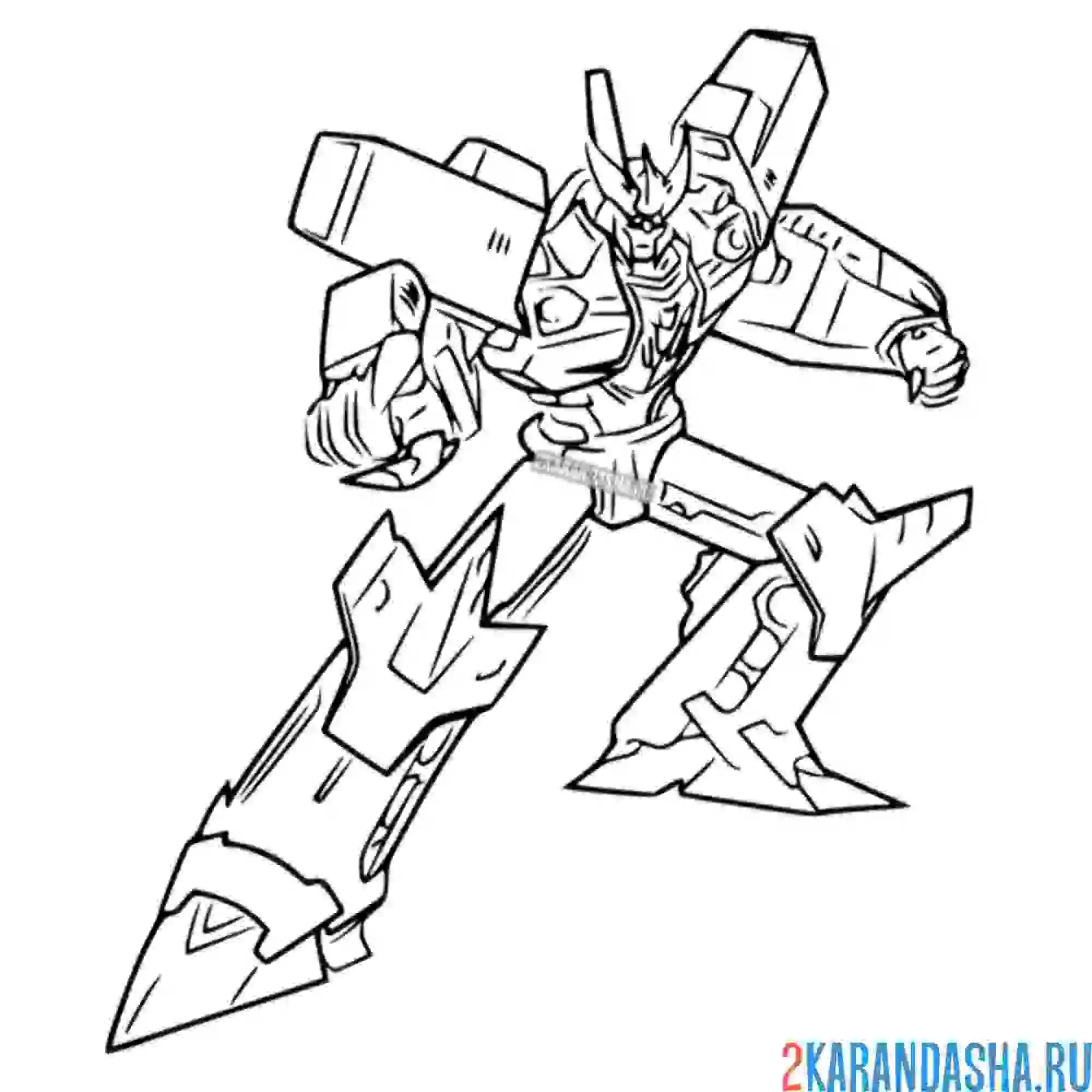 Раскраска герои трансформеров