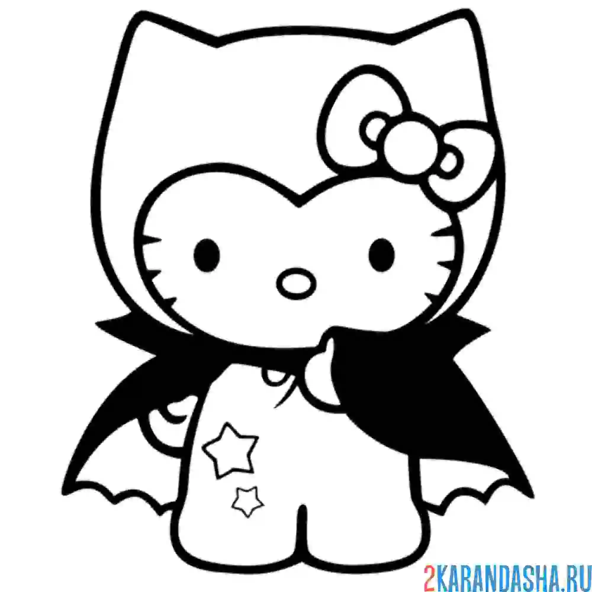 Раскраска даниэль стар вампир