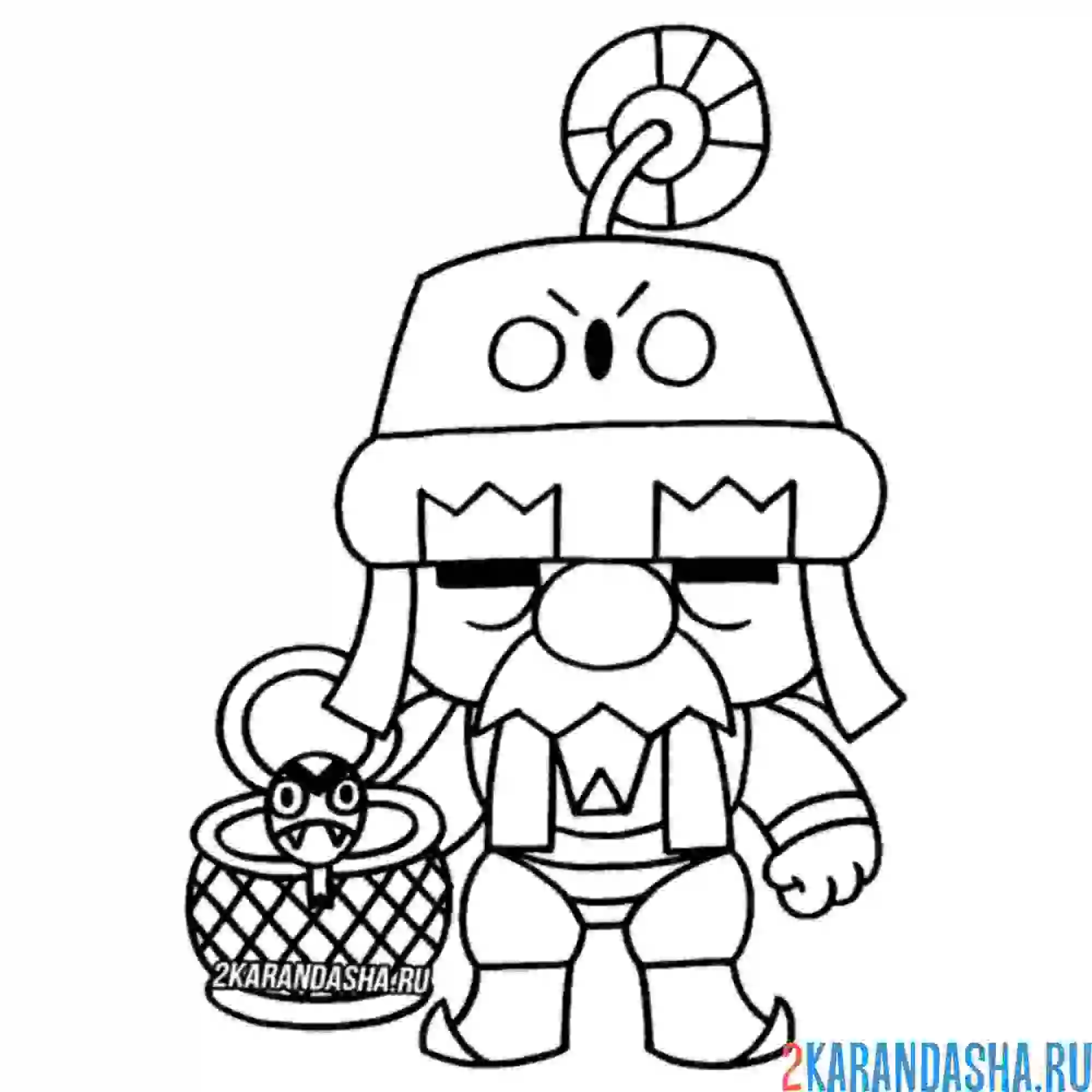 Раскраска торговец гейл