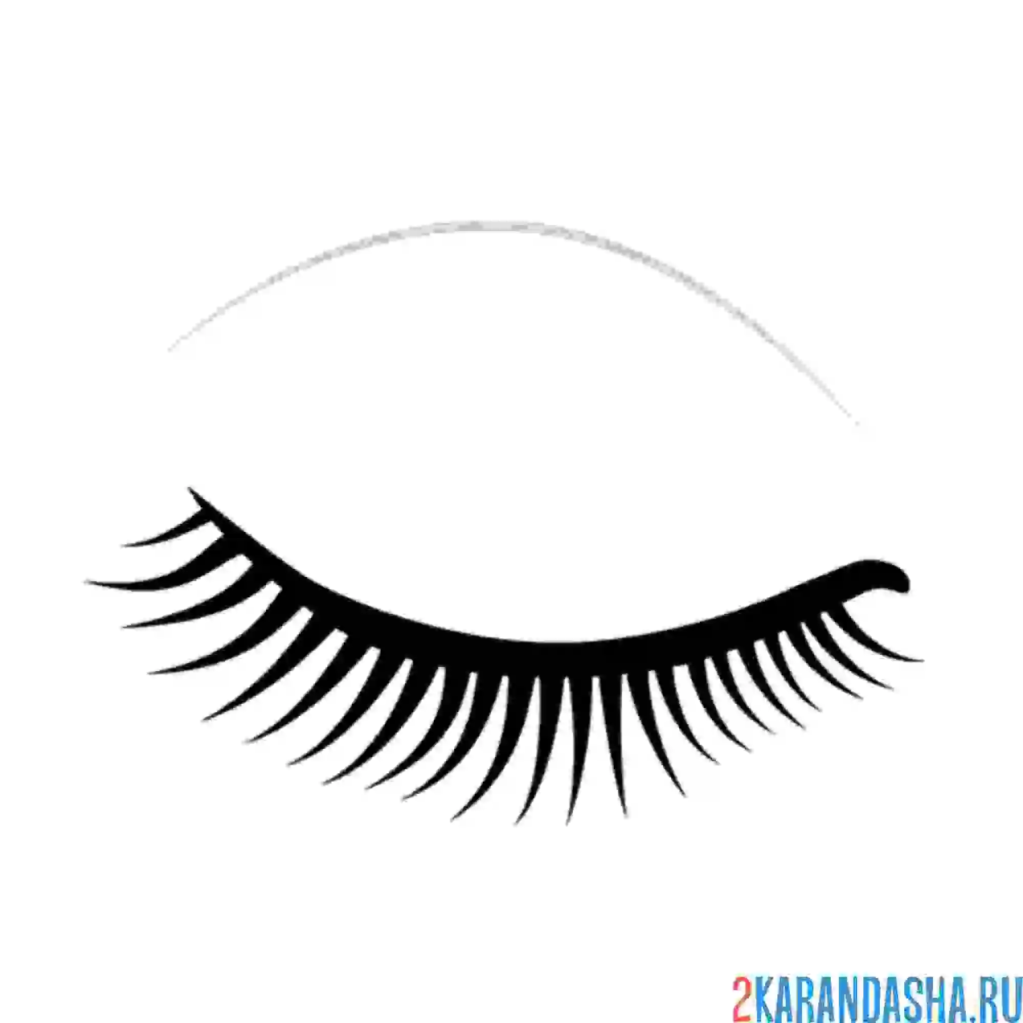 Раскраска глаз для косметики