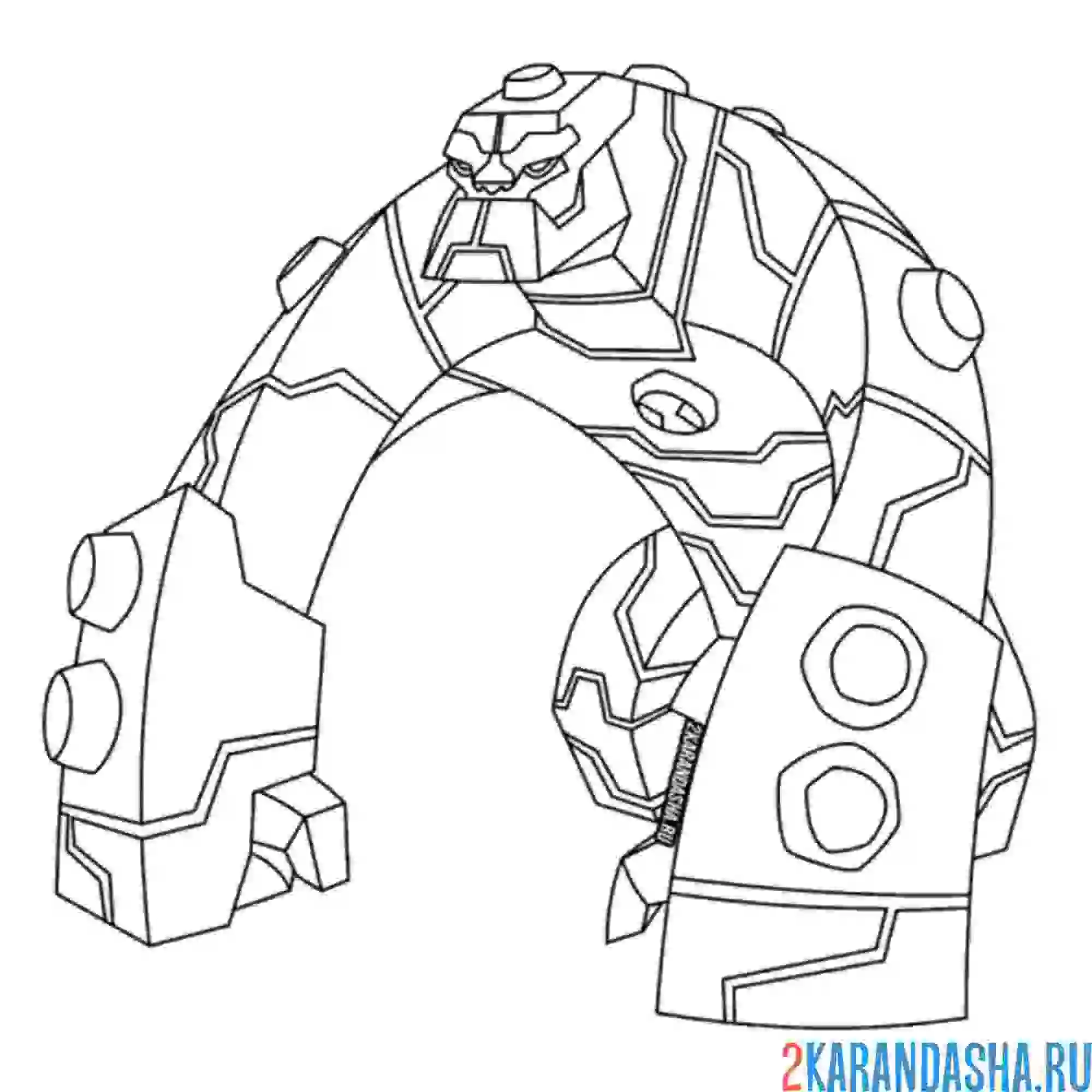 Раскраска блокс бен 10