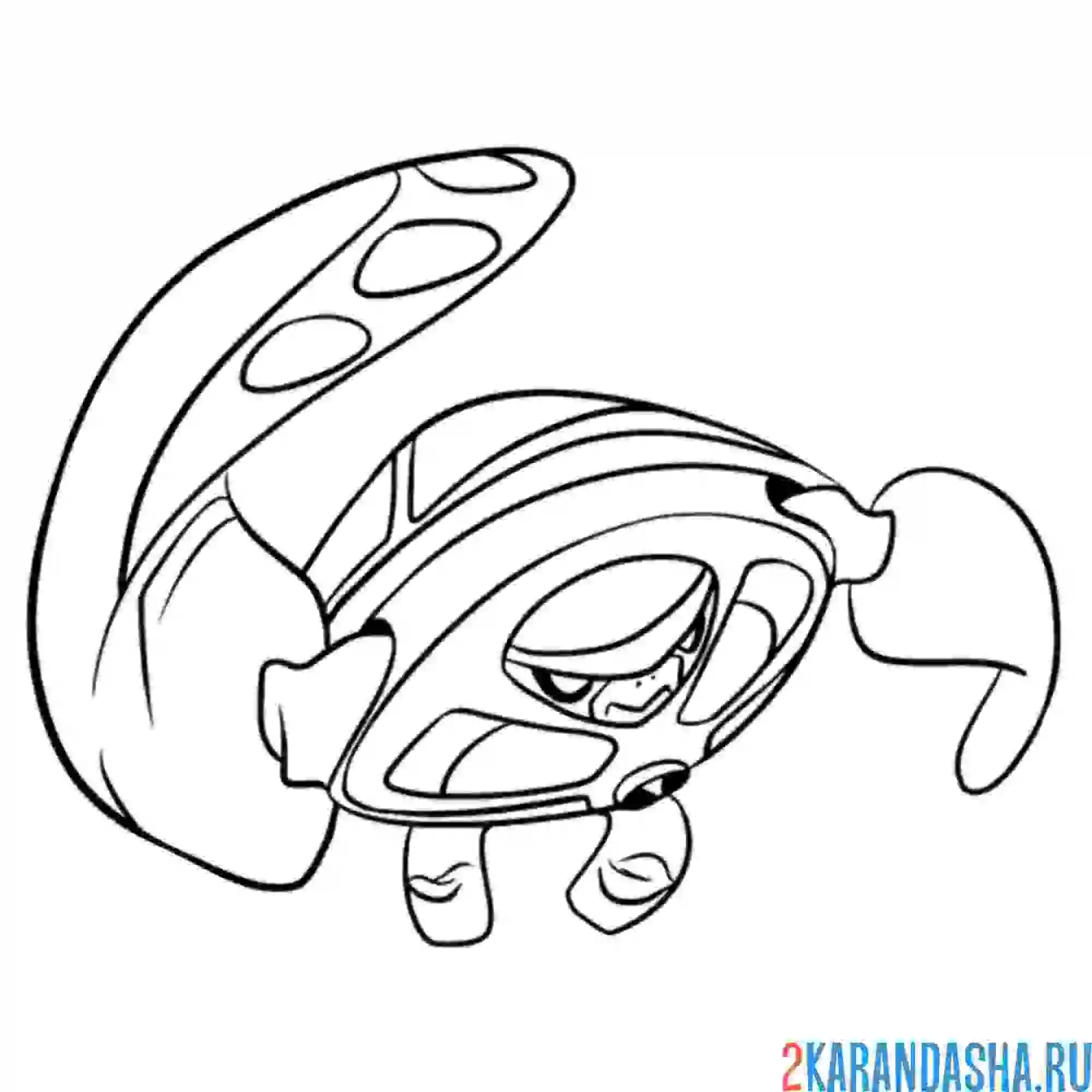 Раскраска тераспин бен 10