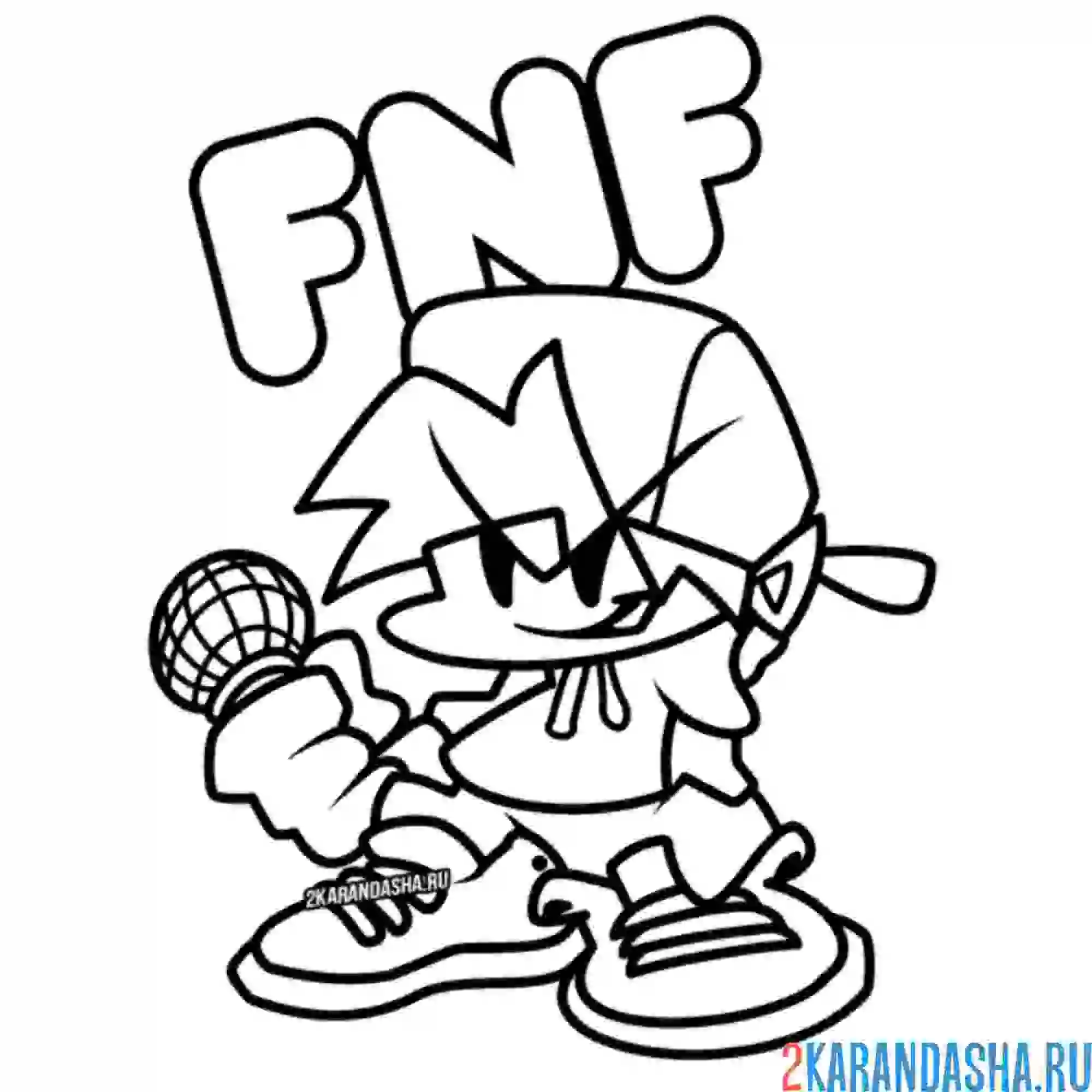 Раскраска нео бойфренд