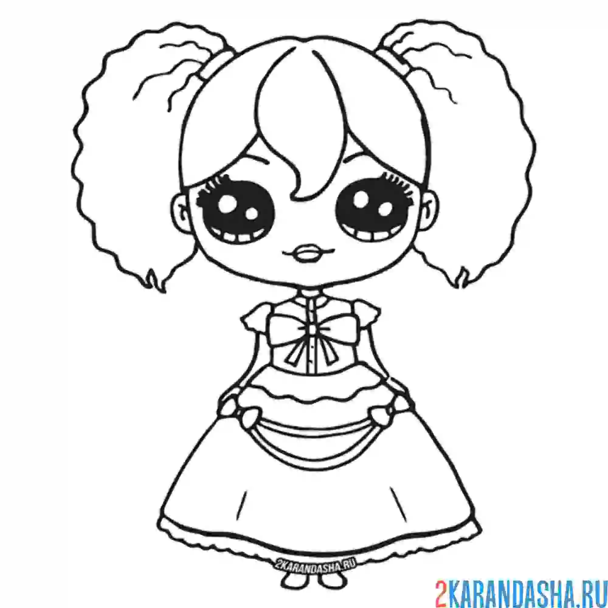 Раскраска стелла грейбер из поппи плейтайм