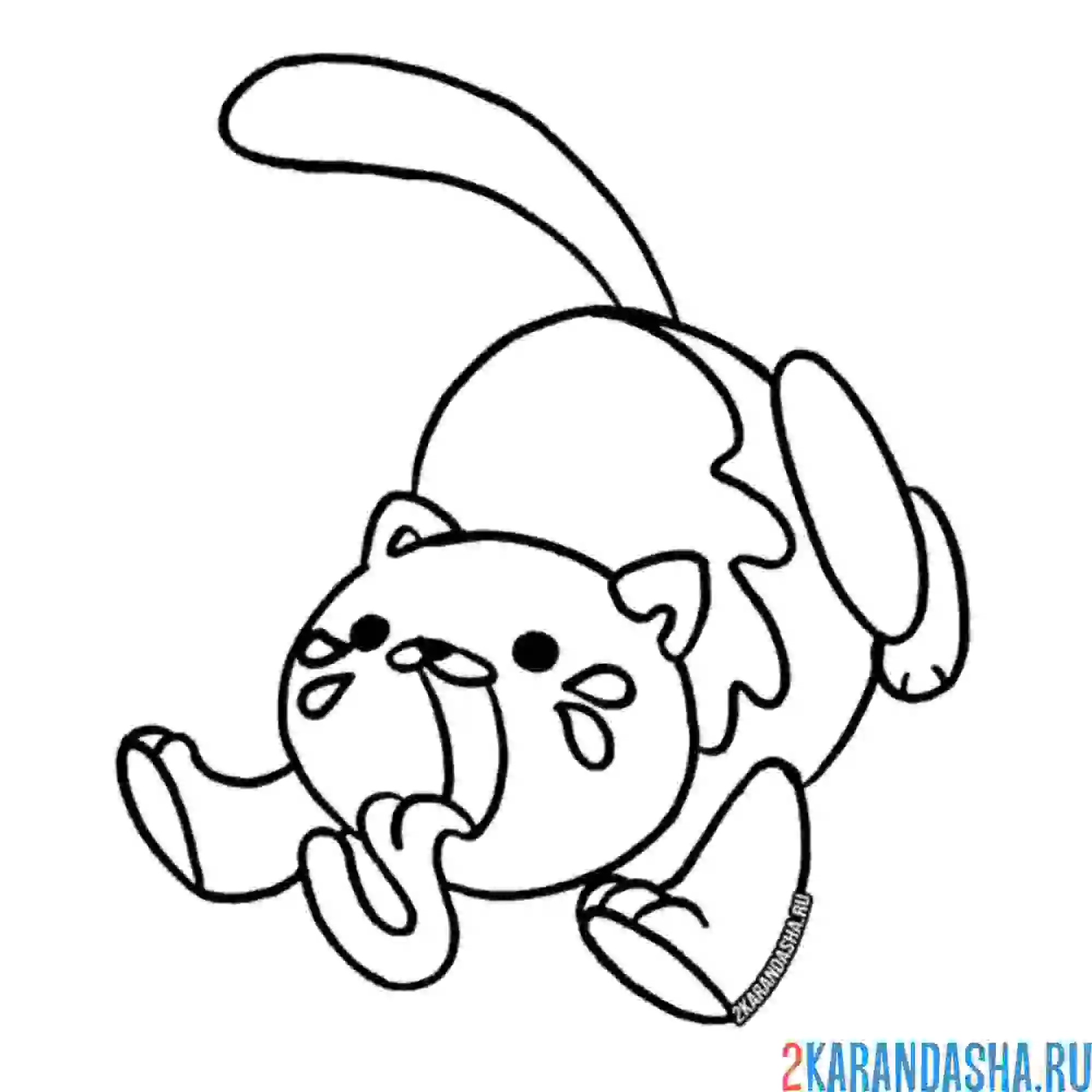 Раскраска кэнди кэт поппи плейтайм