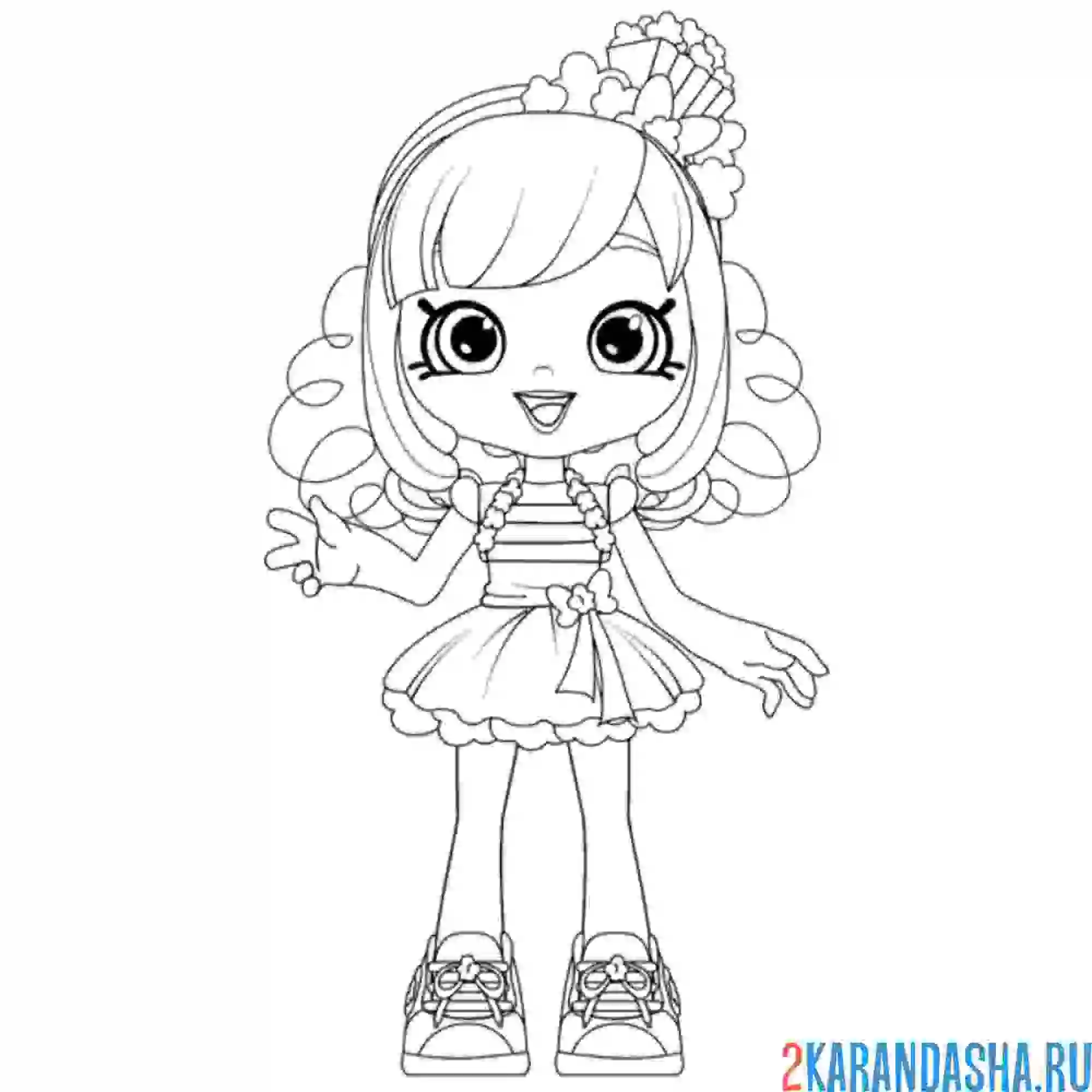 Раскраска попетт