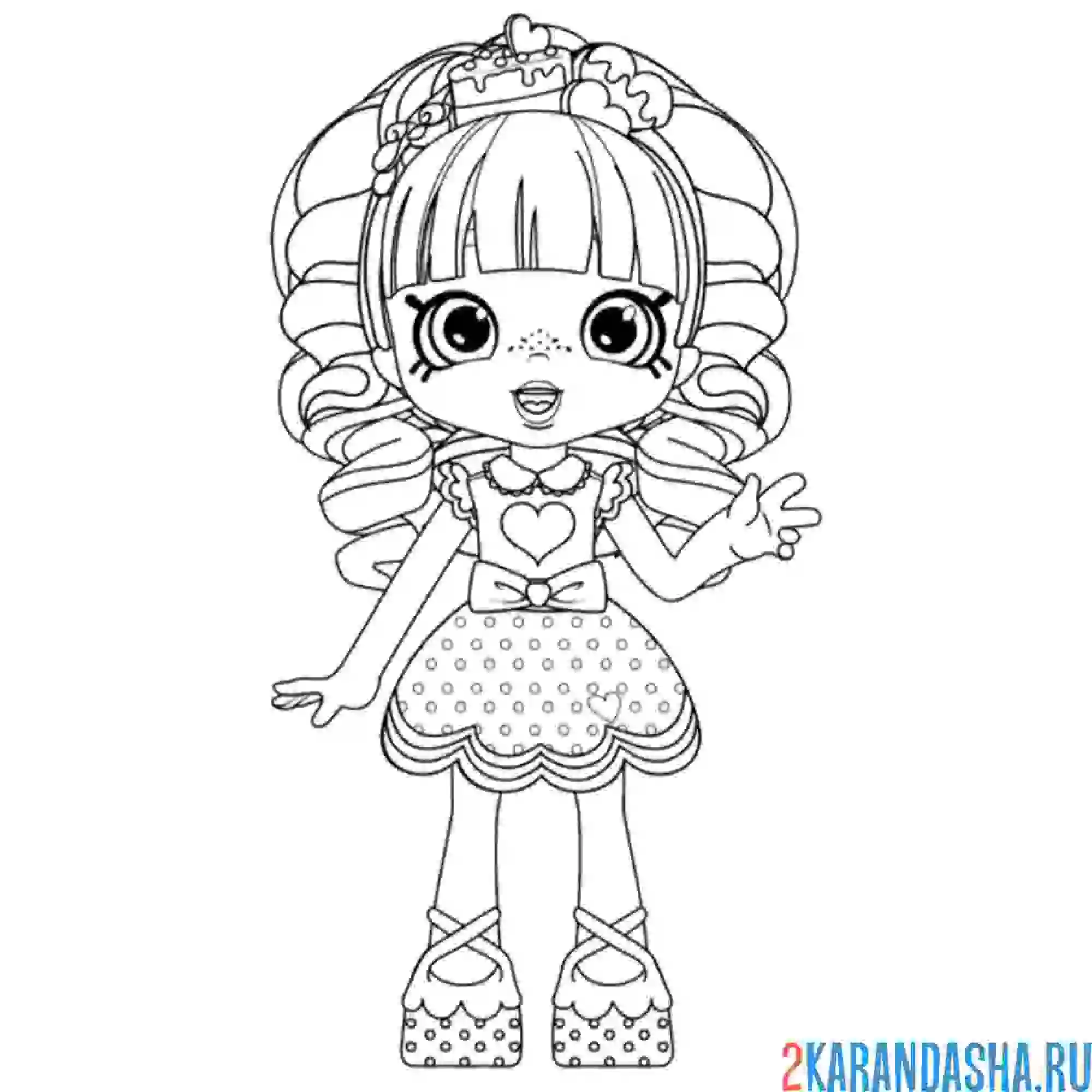 Раскраска рэйнбоу кейт