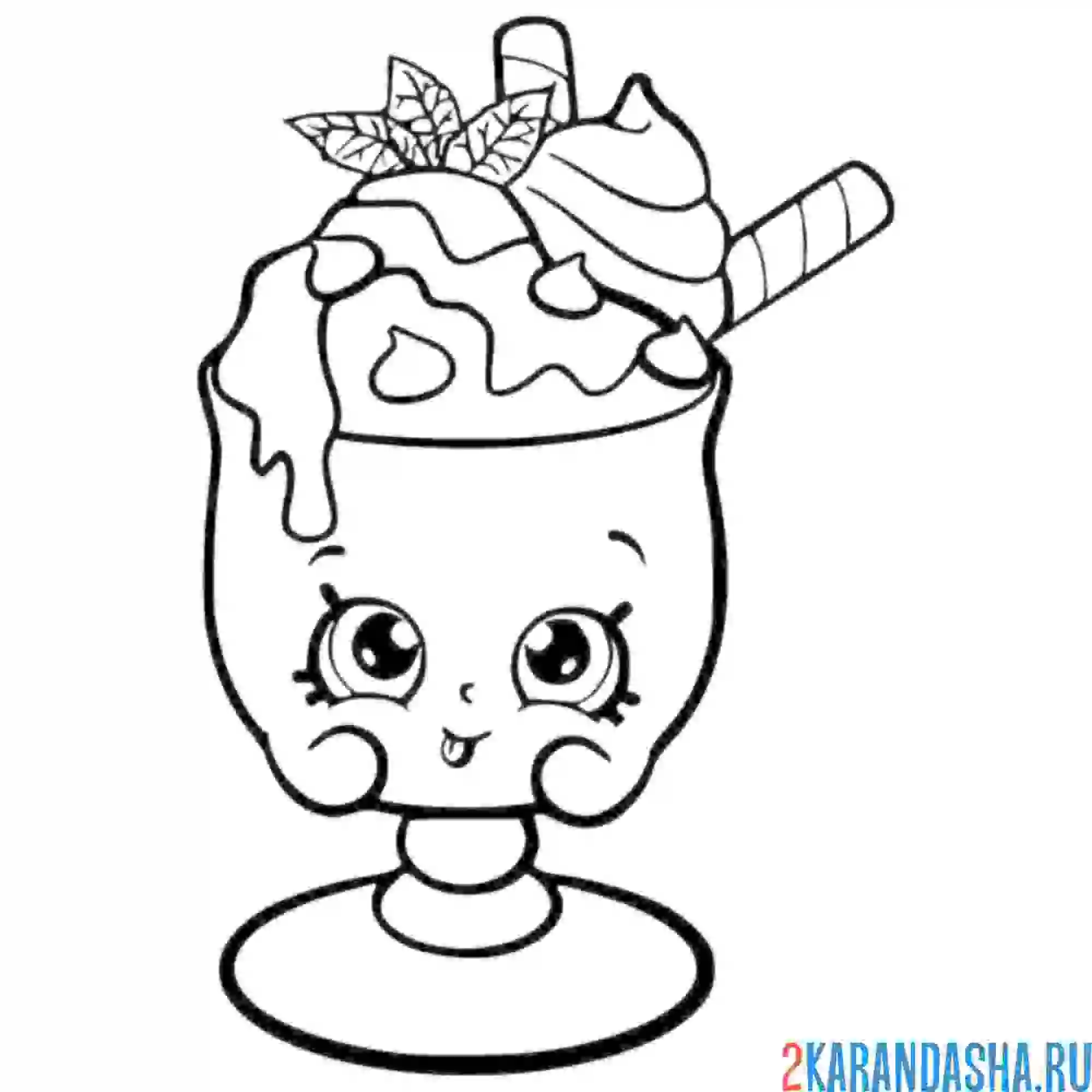 Раскраска шопкинс чарли