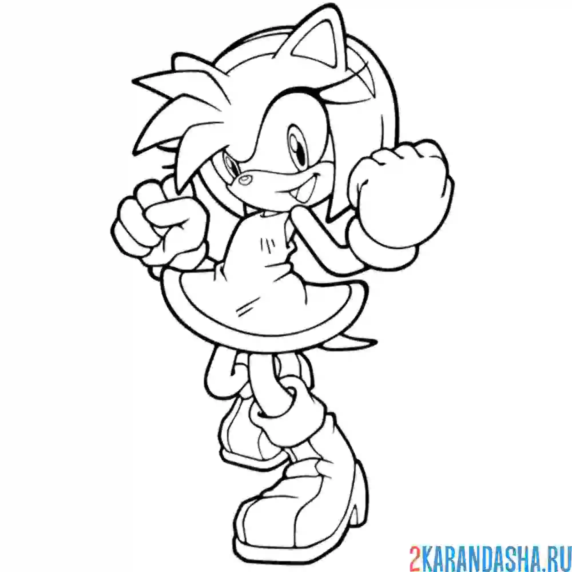 Раскраска эми роуз танцует