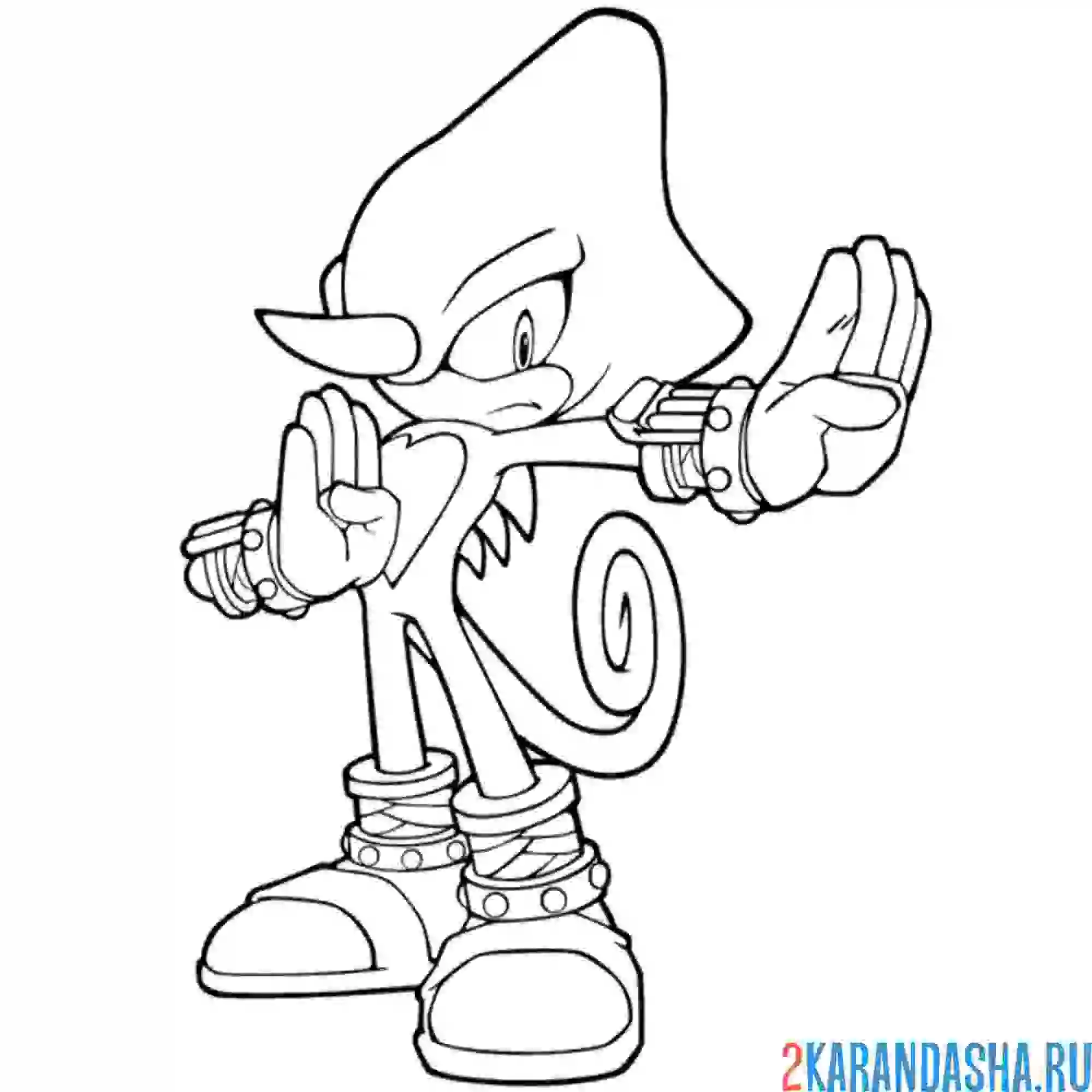 Раскраска хамелеон эспио