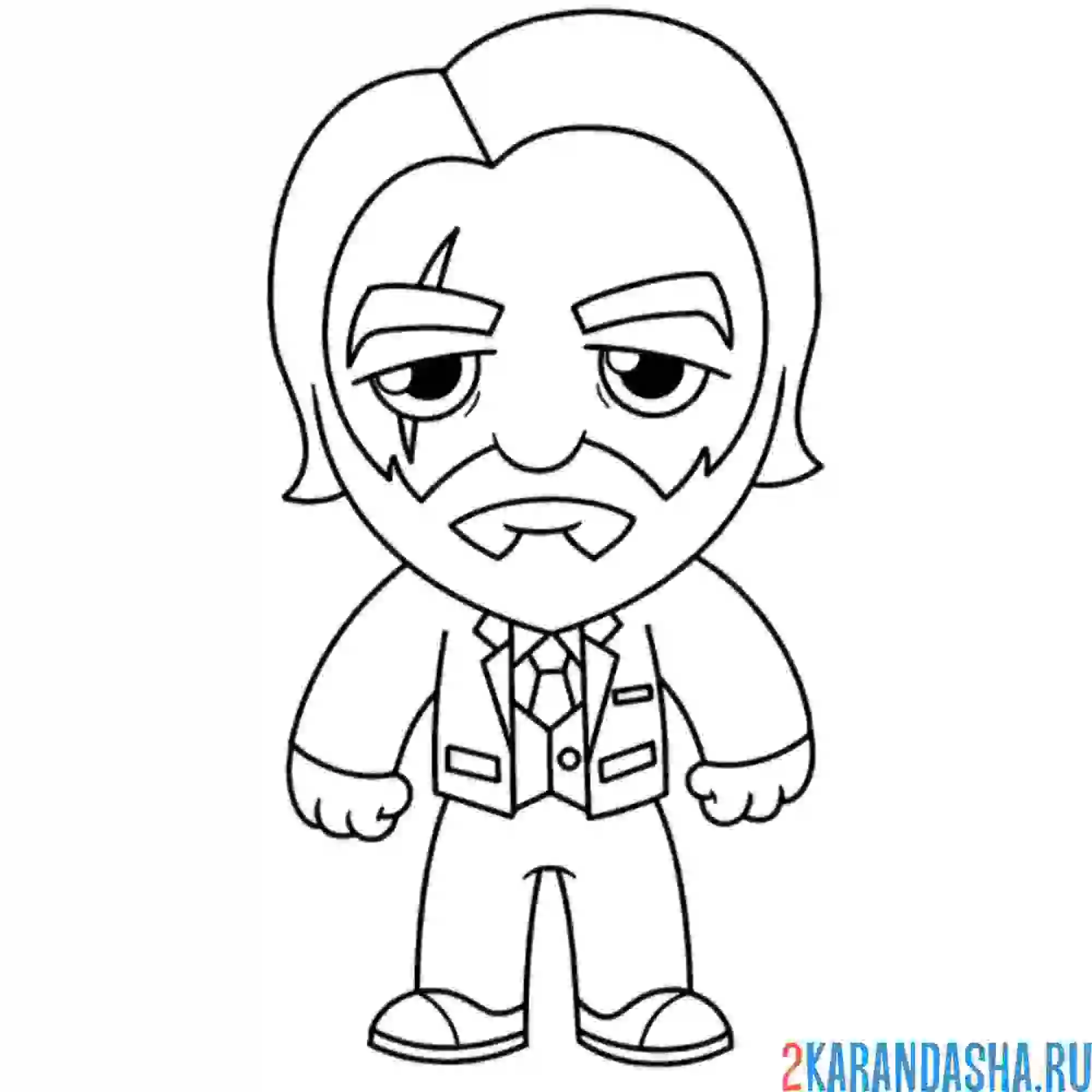 Раскраска душегуб