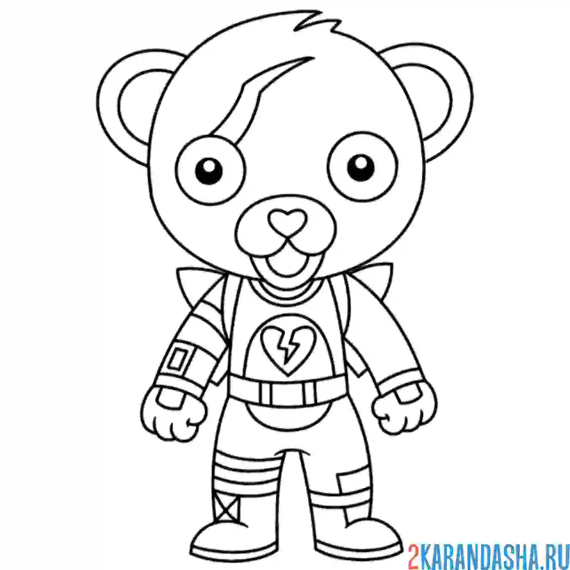 Раскраска капитан команды по обнимашкам