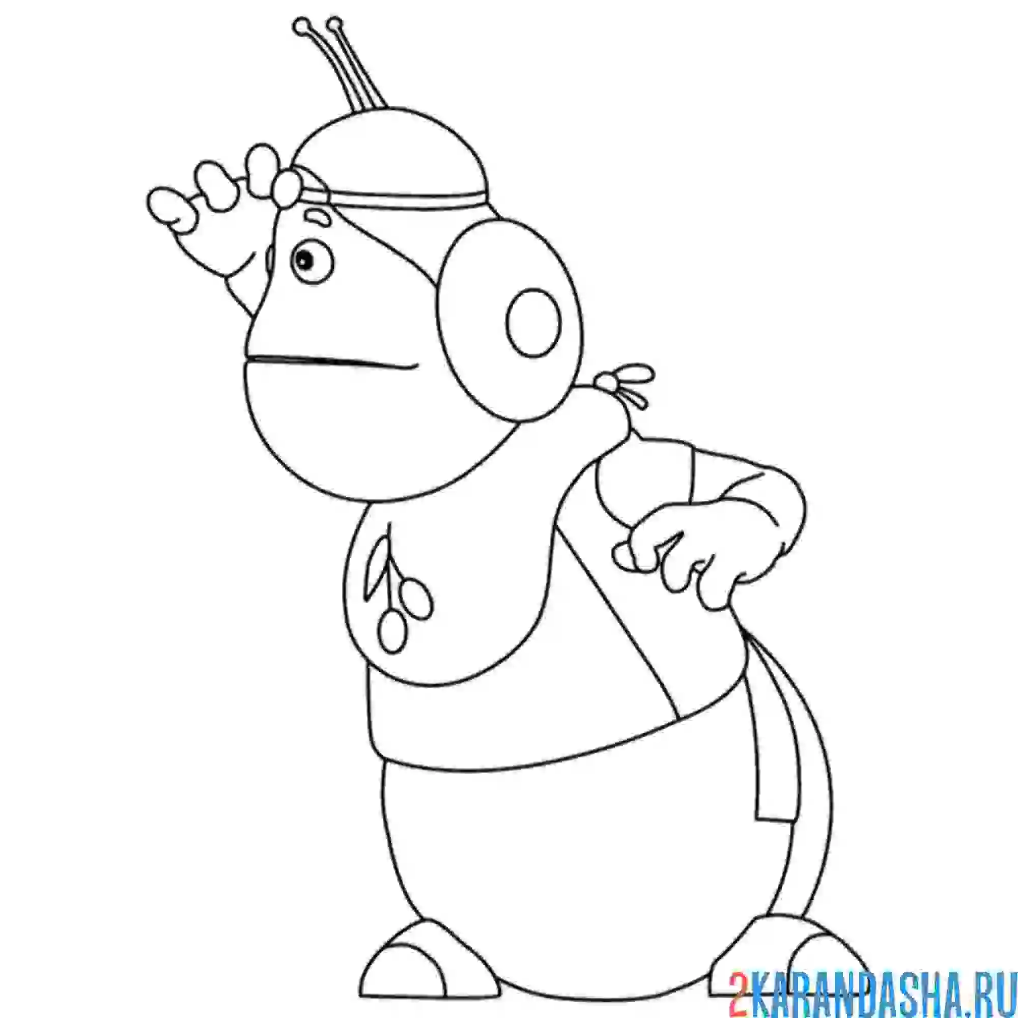 Раскраска пупсень