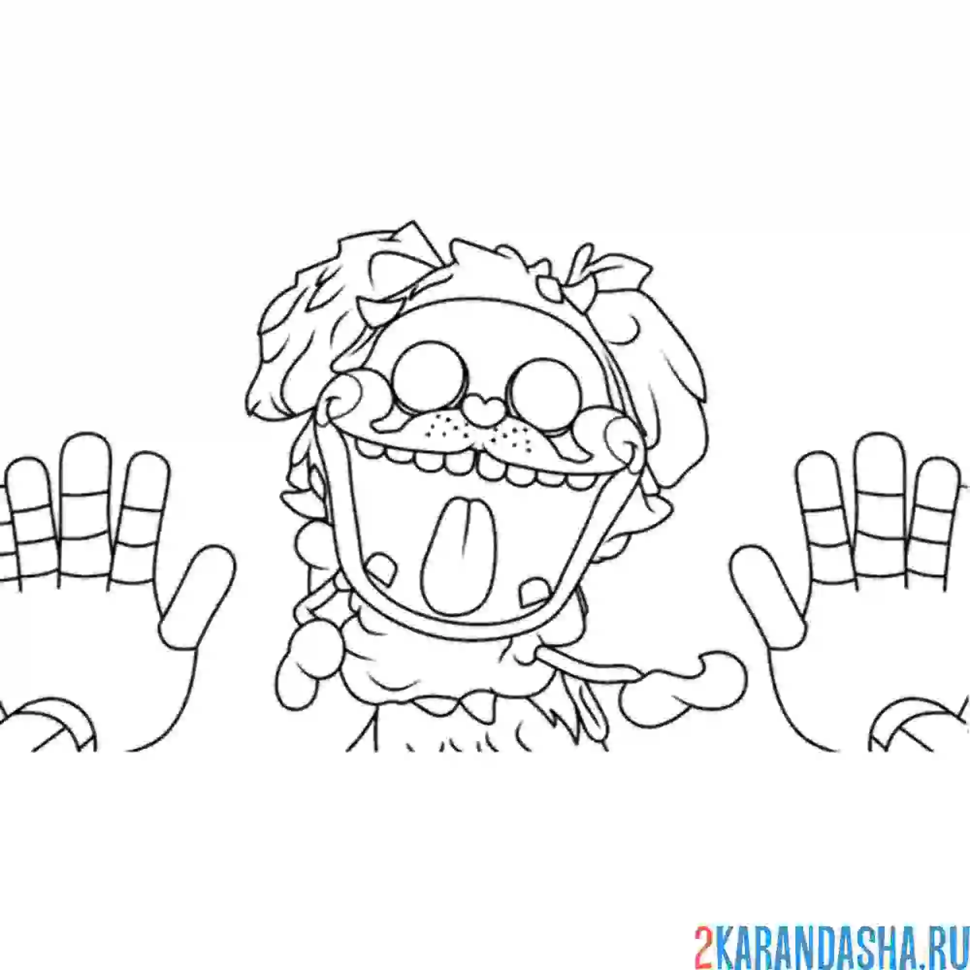 Раскраска пи джей