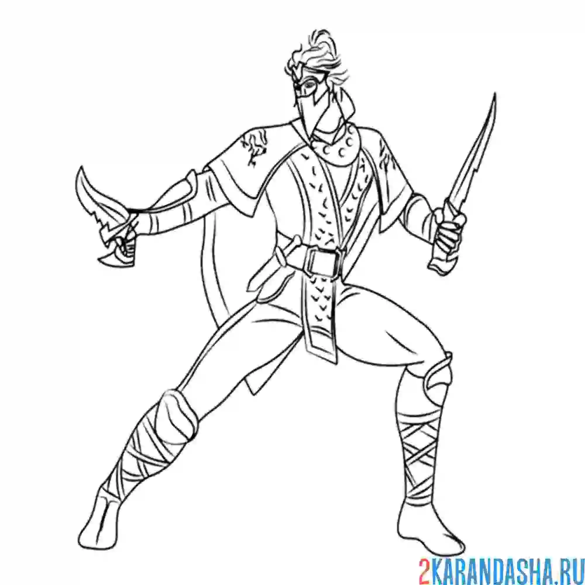 Раскраска рейн