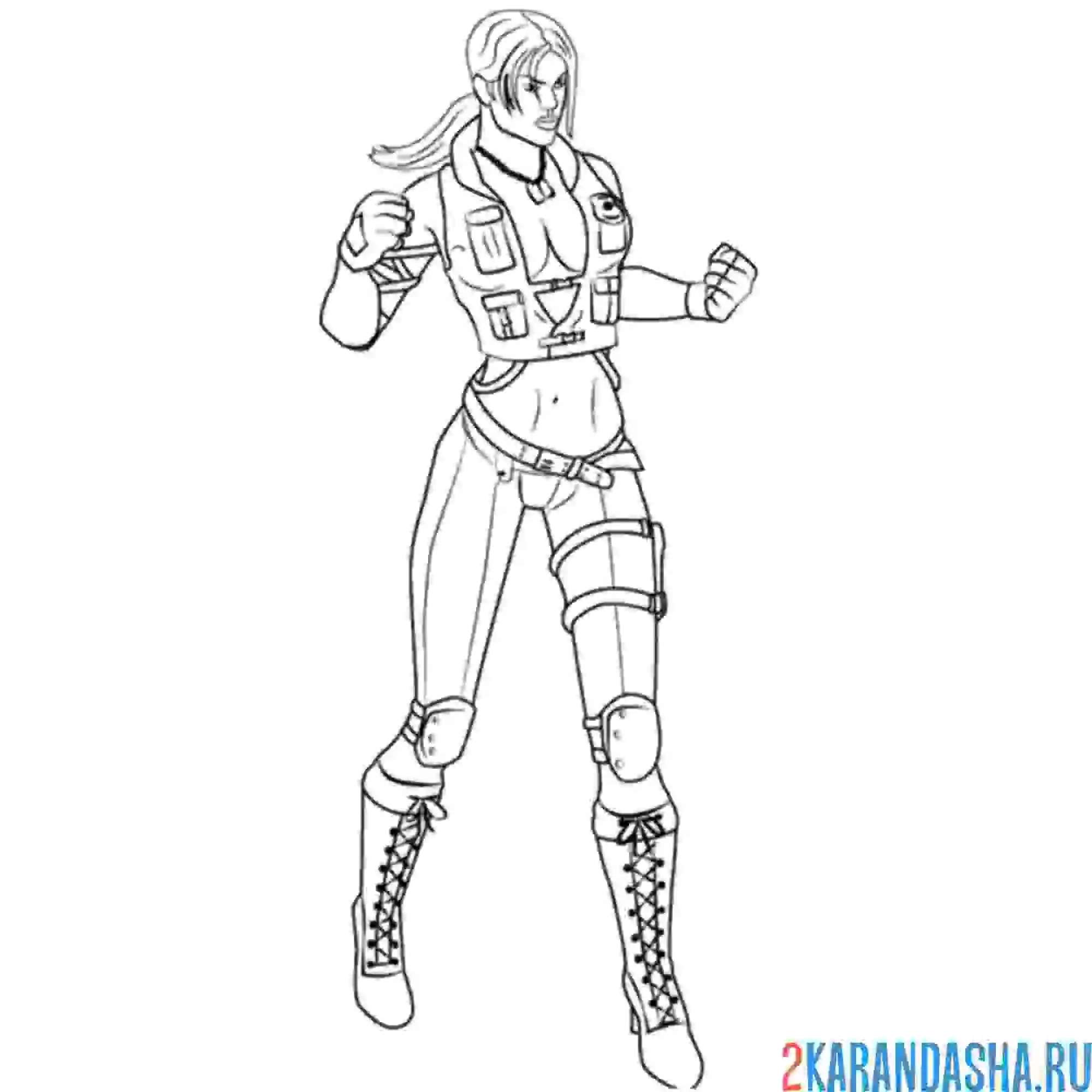 Раскраска соня блейд