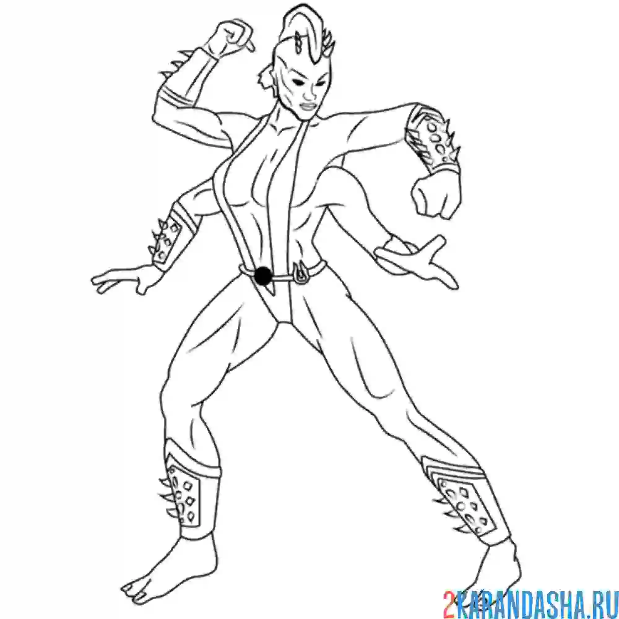 Раскраска шива