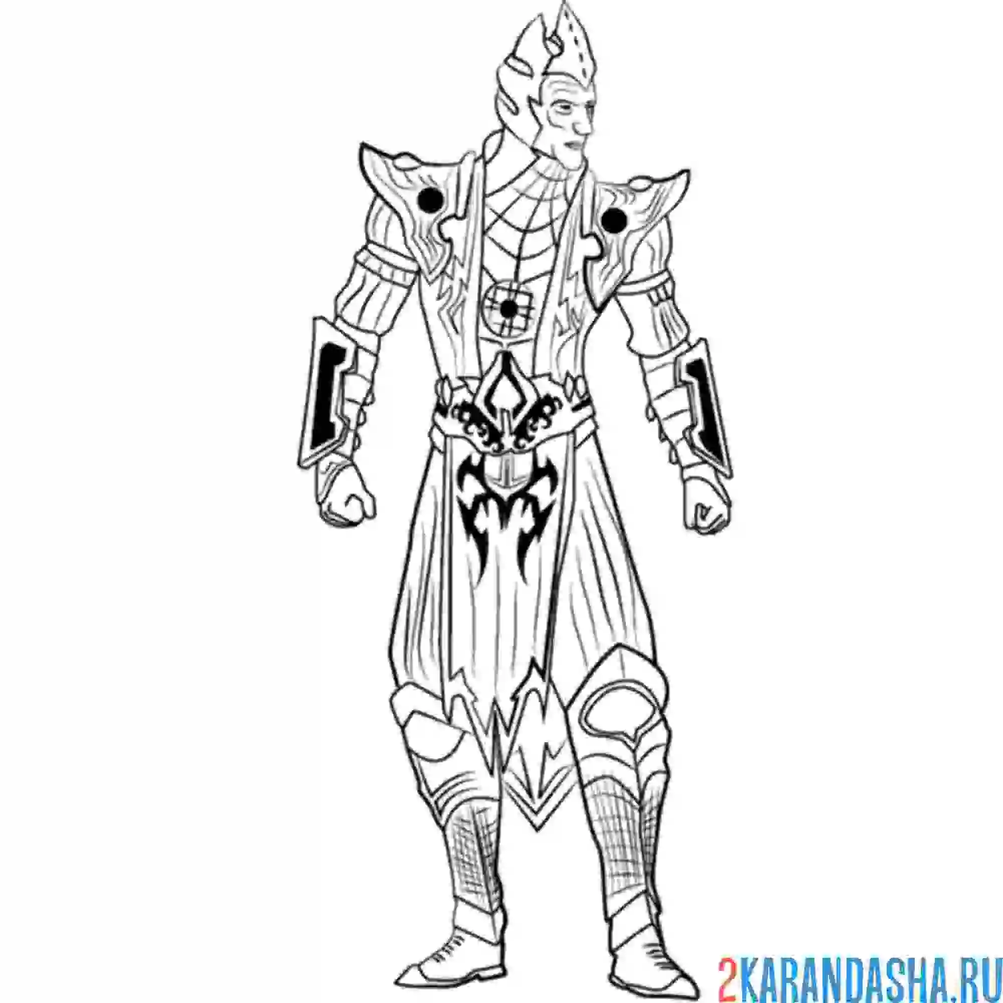 Раскраска шиннок