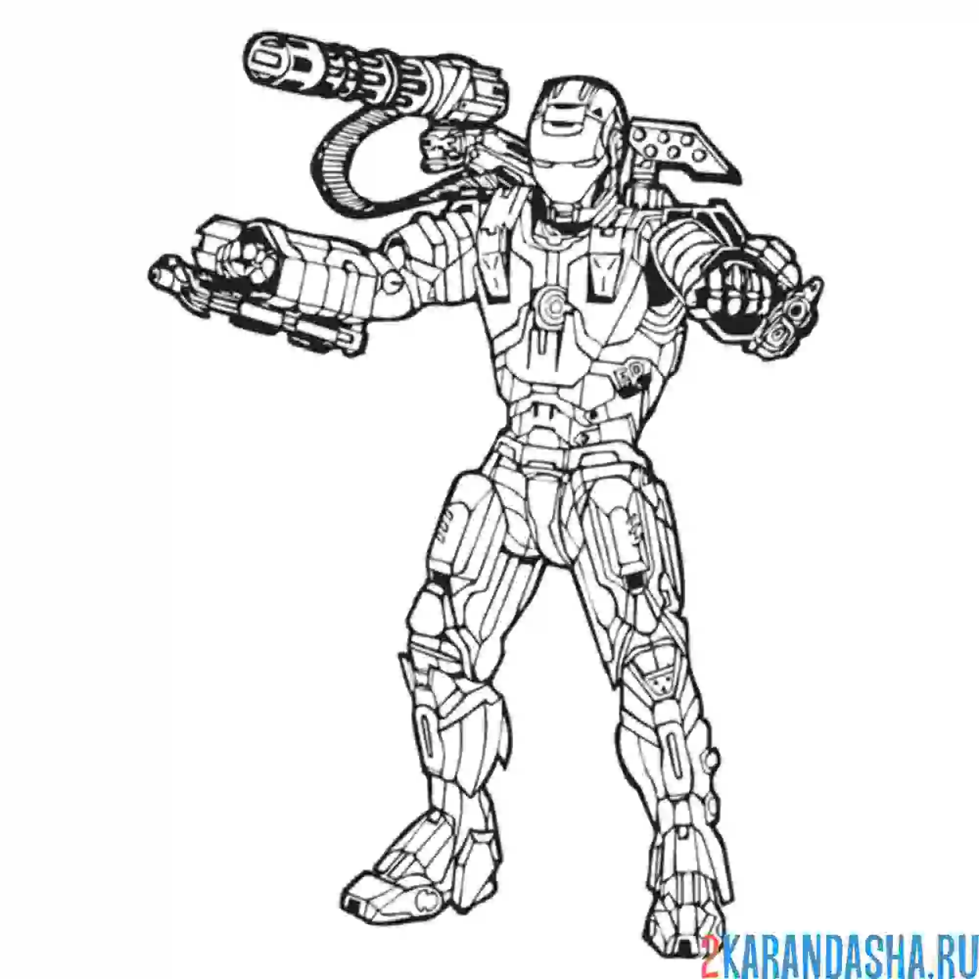 Раскраска воитель мстители