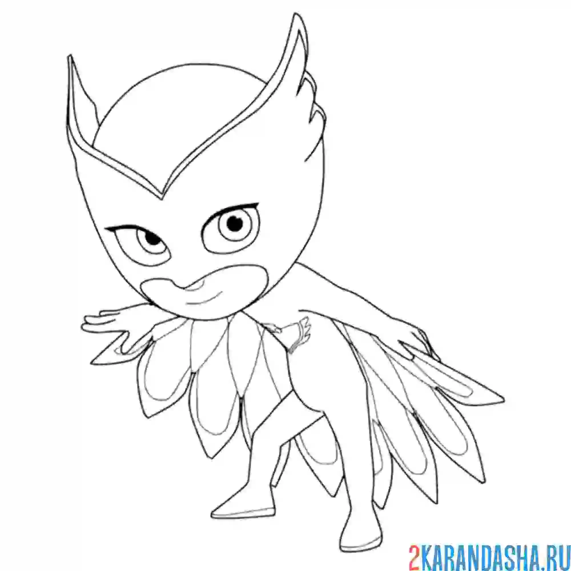 Раскраска алетт готова