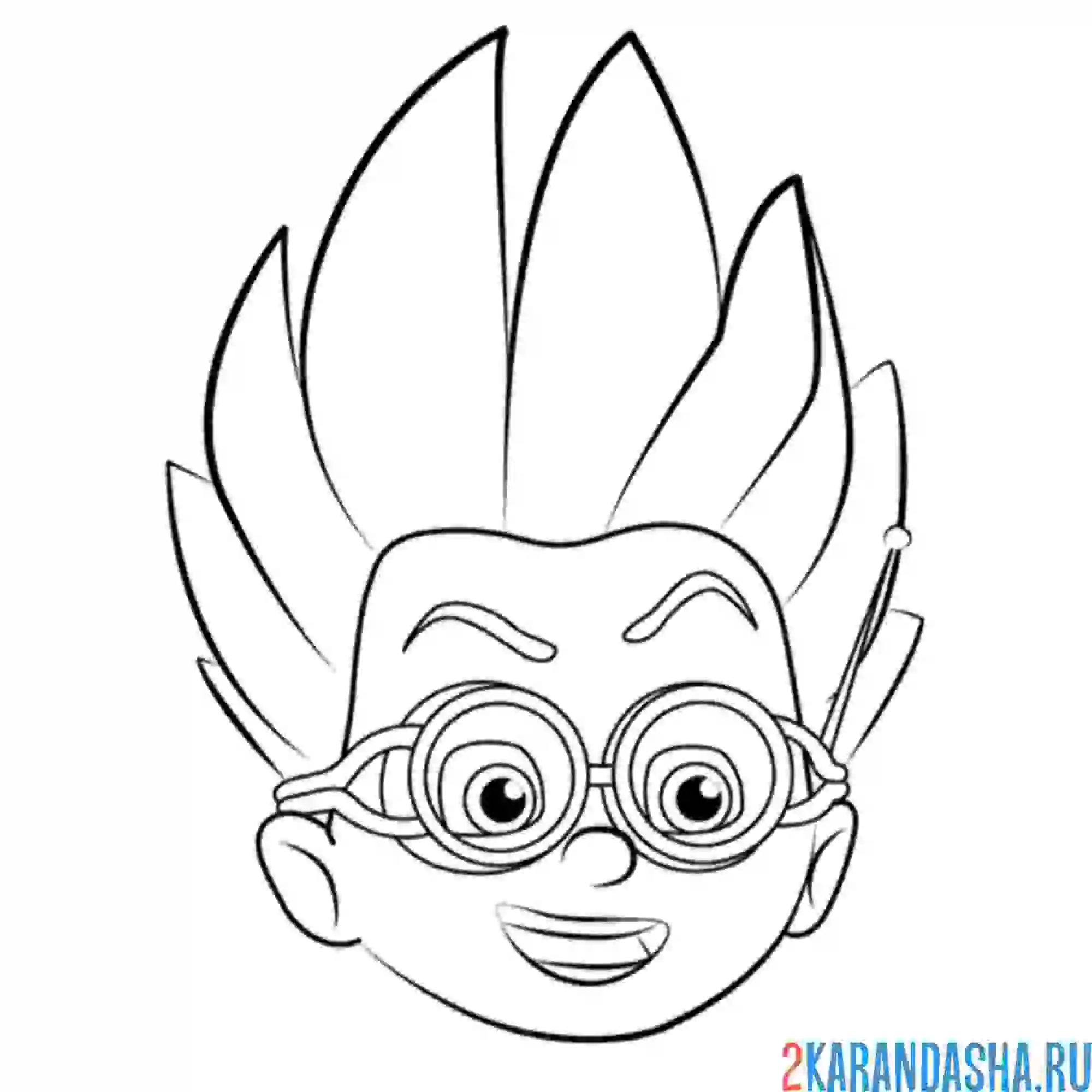 Раскраска ромео злодей