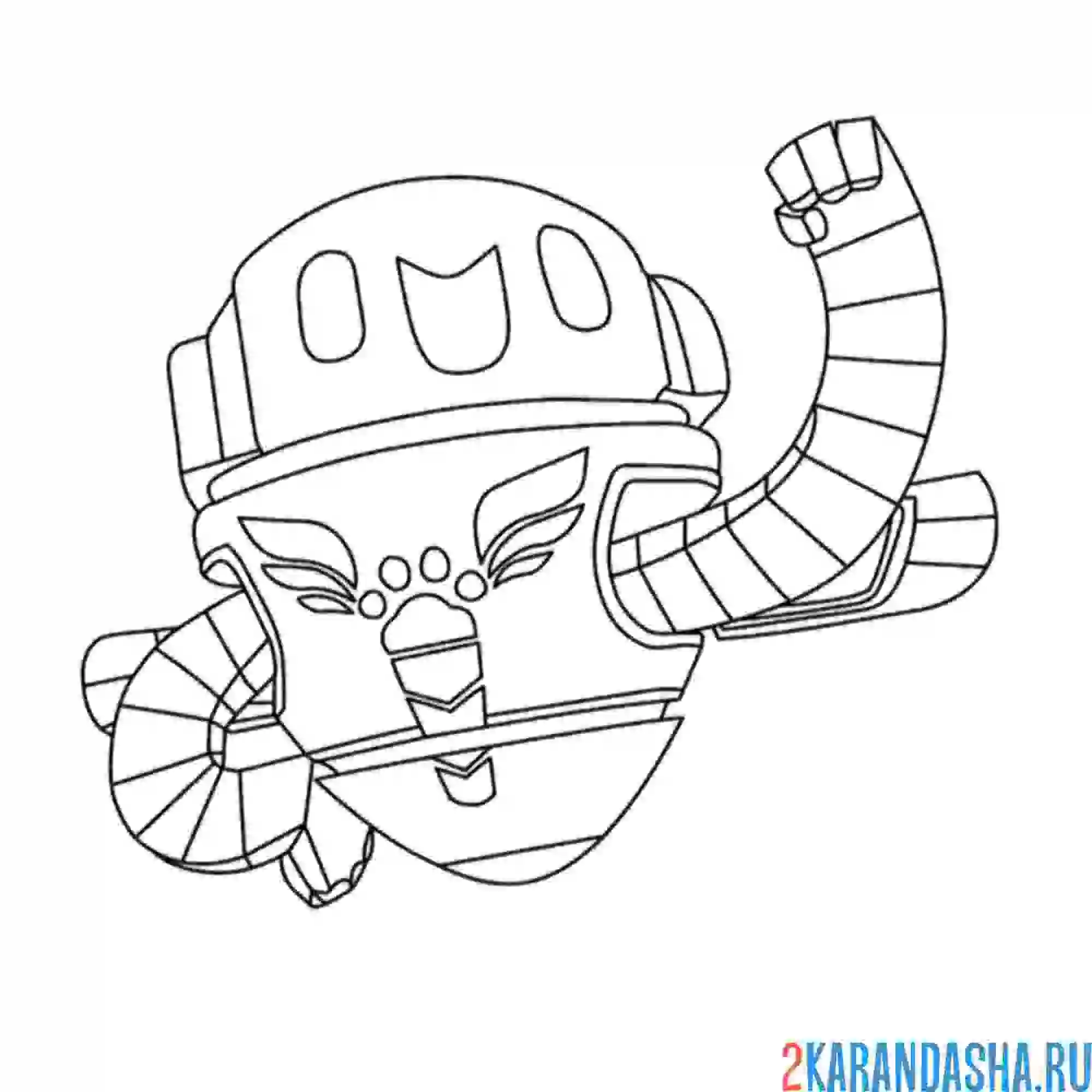 Раскраска робетта