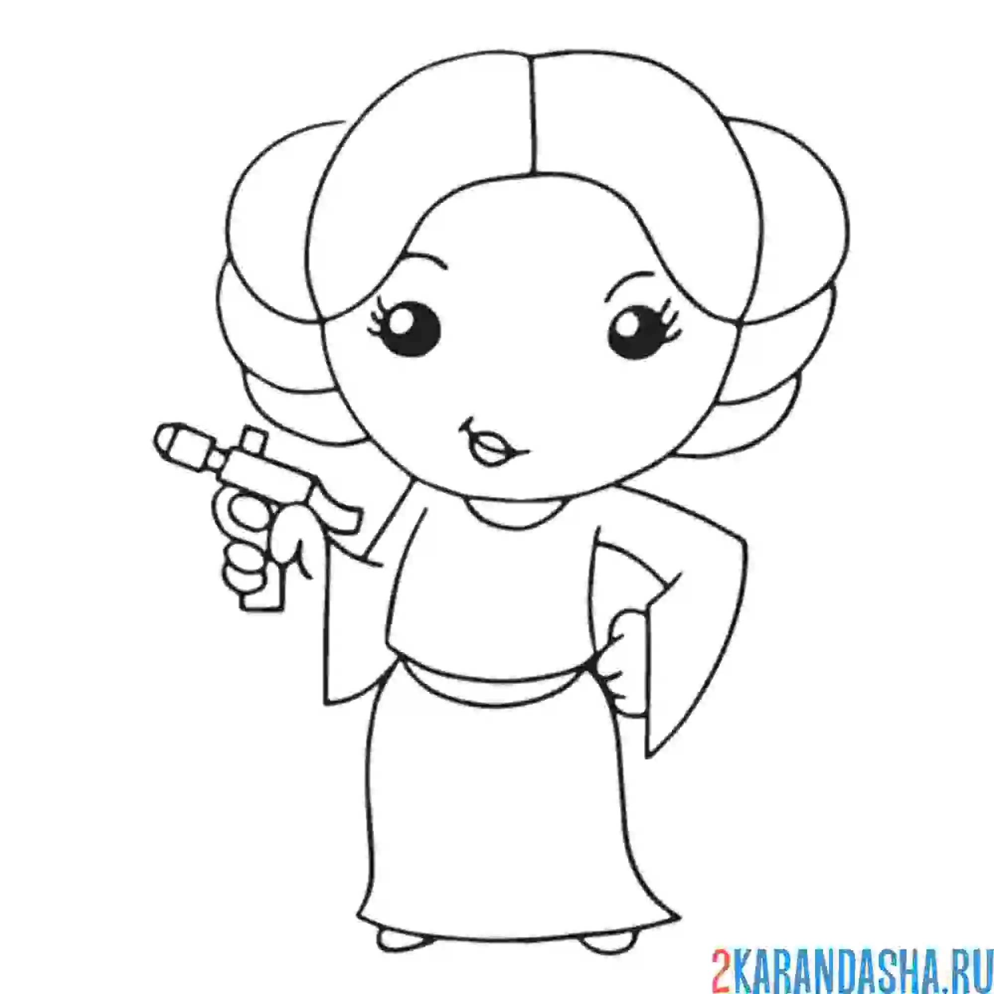 Раскраска лея