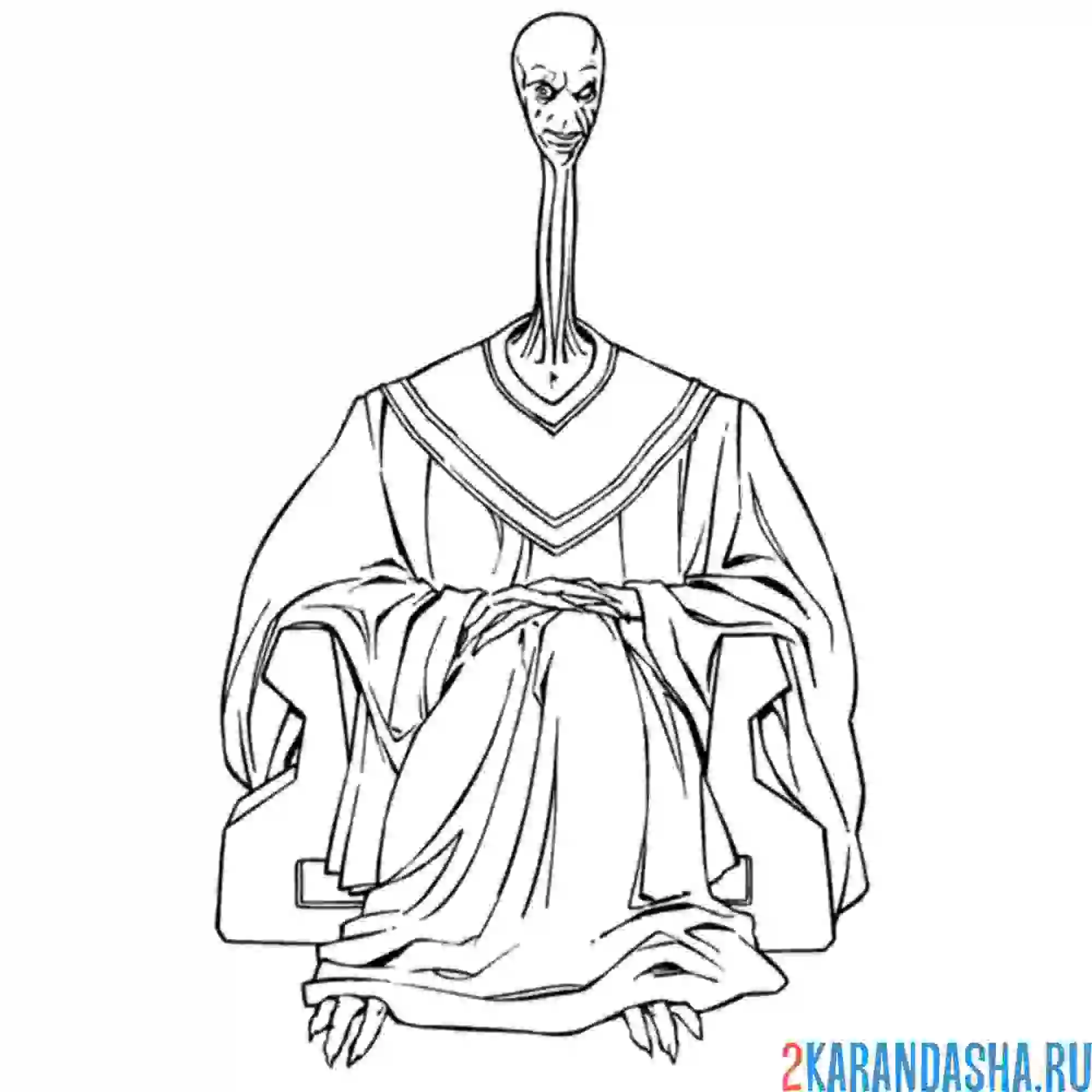 Раскраска каминоанцы звездные войны