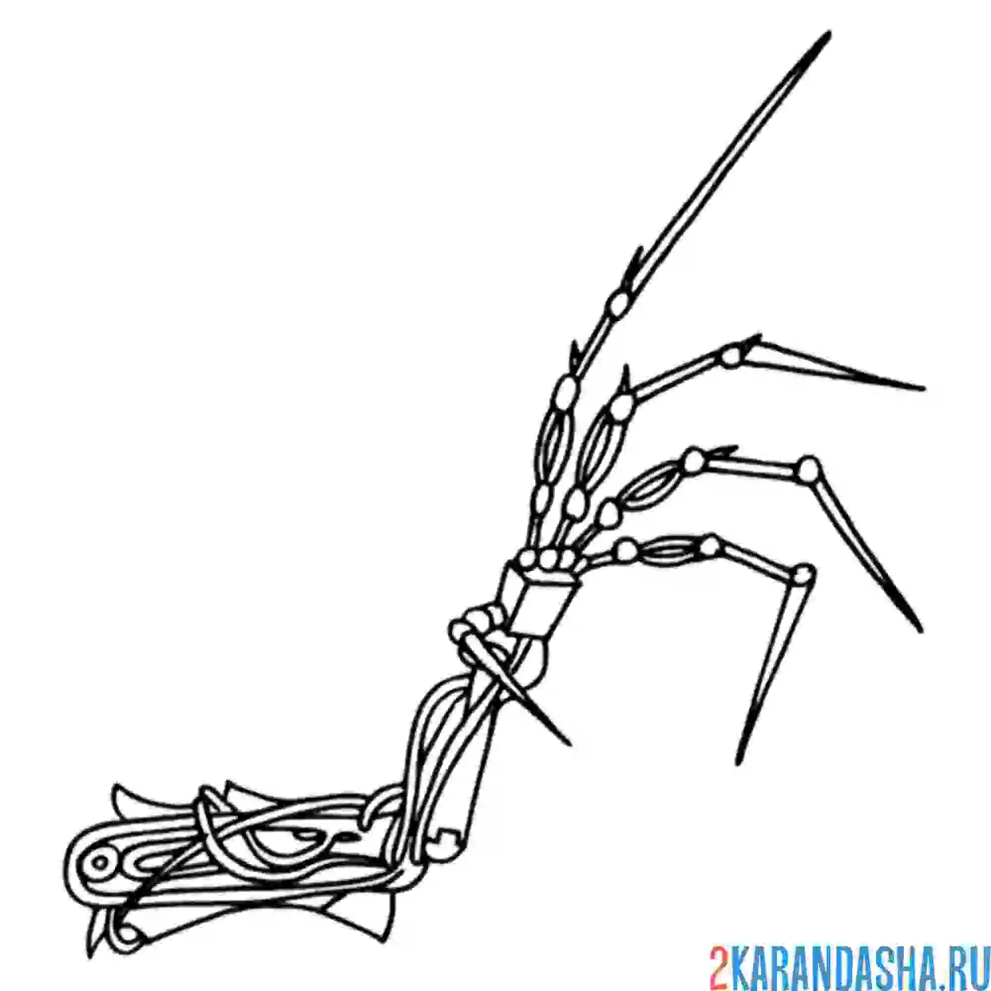 Раскраска прототип поппи плейтайм