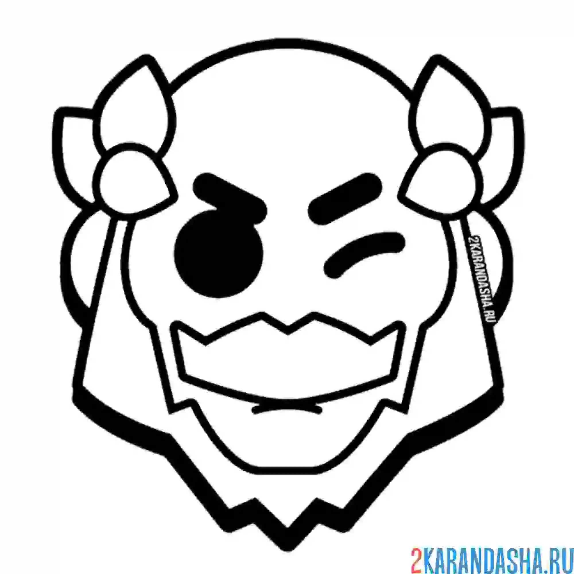 Раскраска сэм цезарь нейтральный