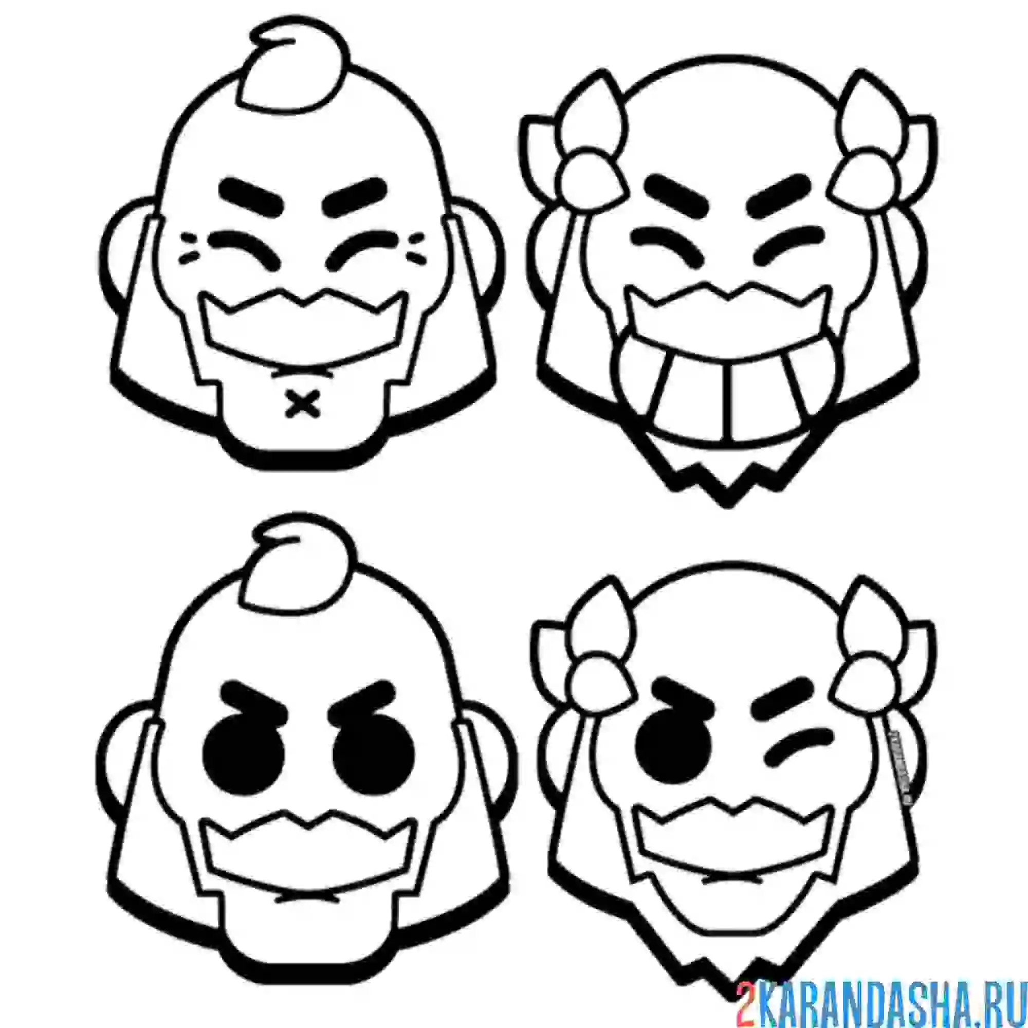 Раскраска сэм цезарь и обычный сэм