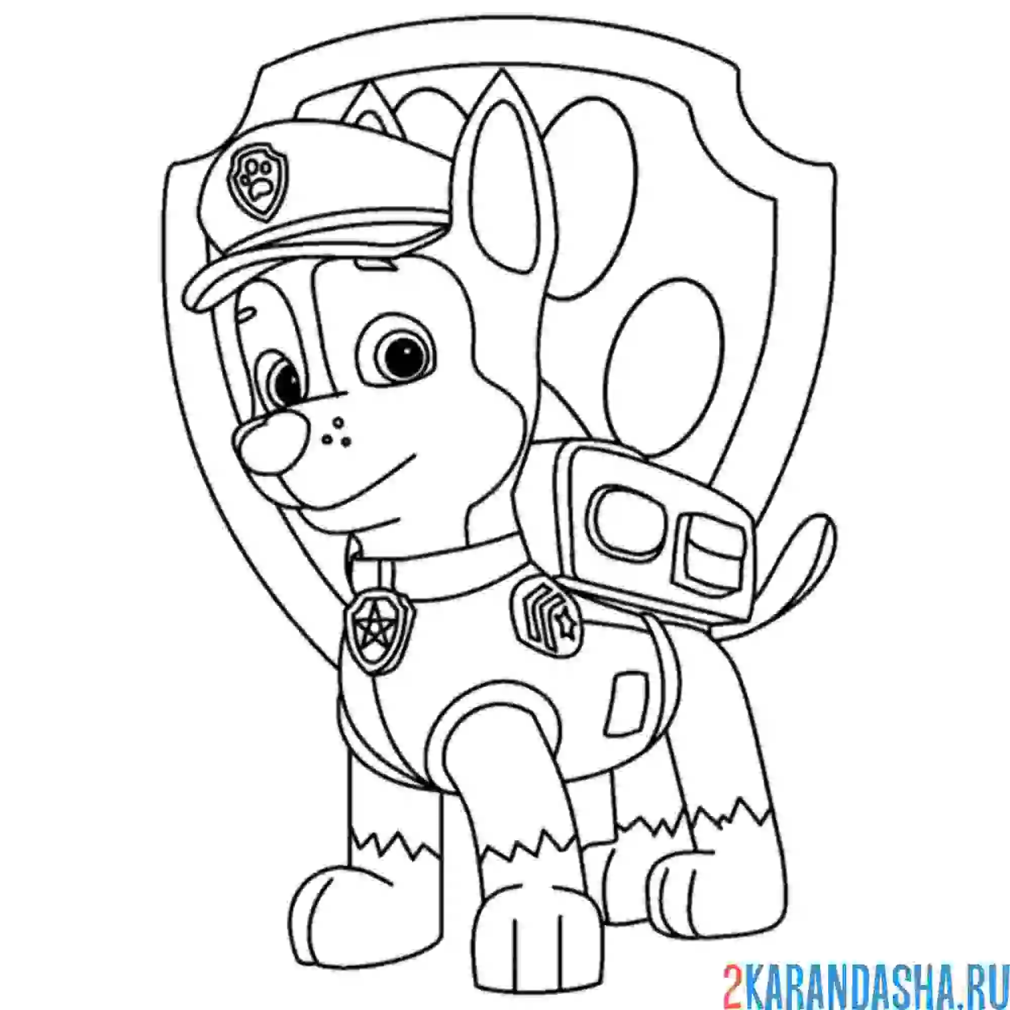 Раскраска гонщик и его жетон