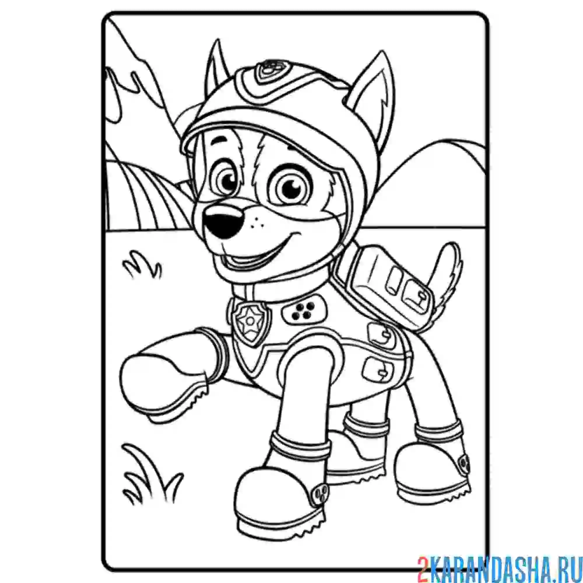 Раскраска гонщик мегащенки новый