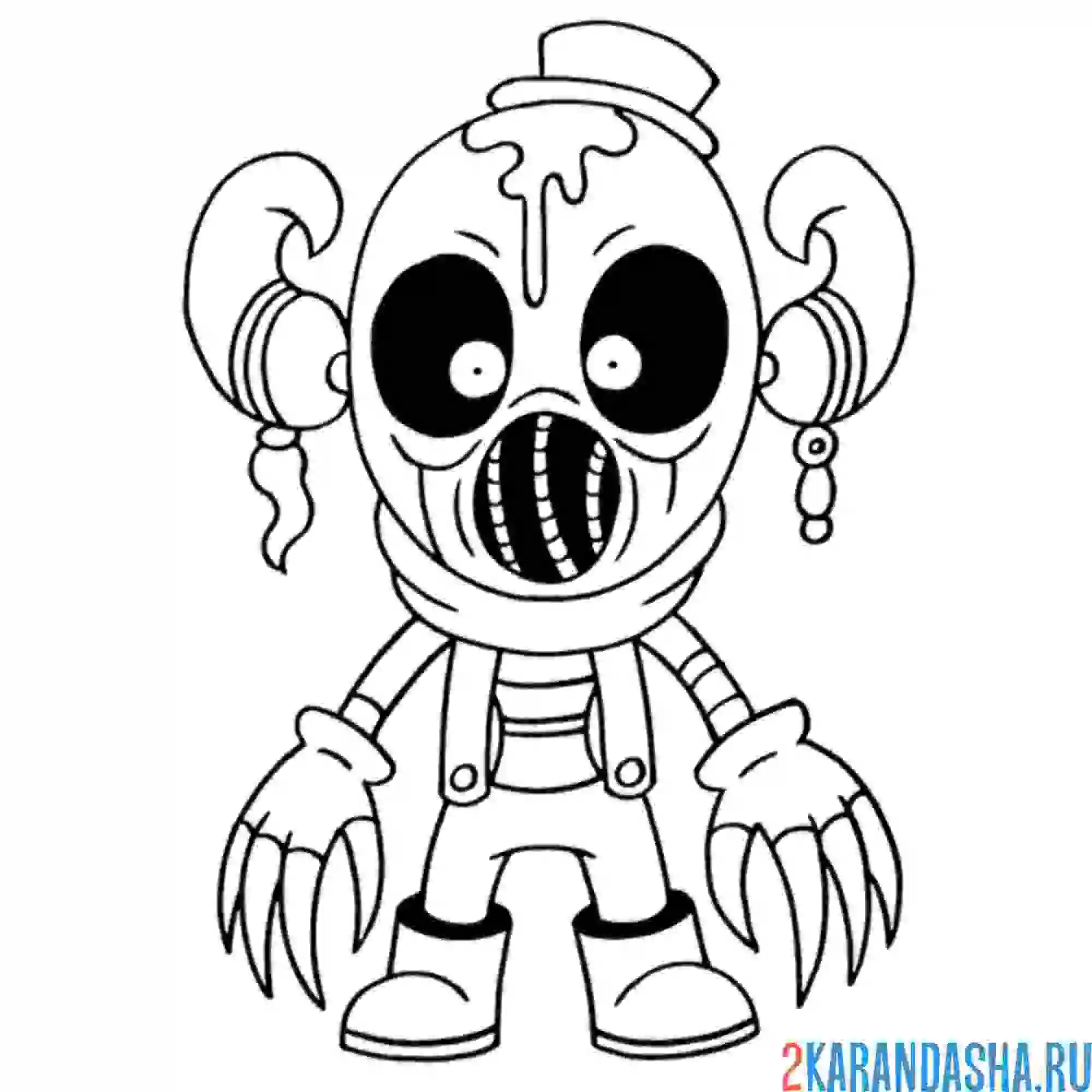 Раскраска слайсер бенди