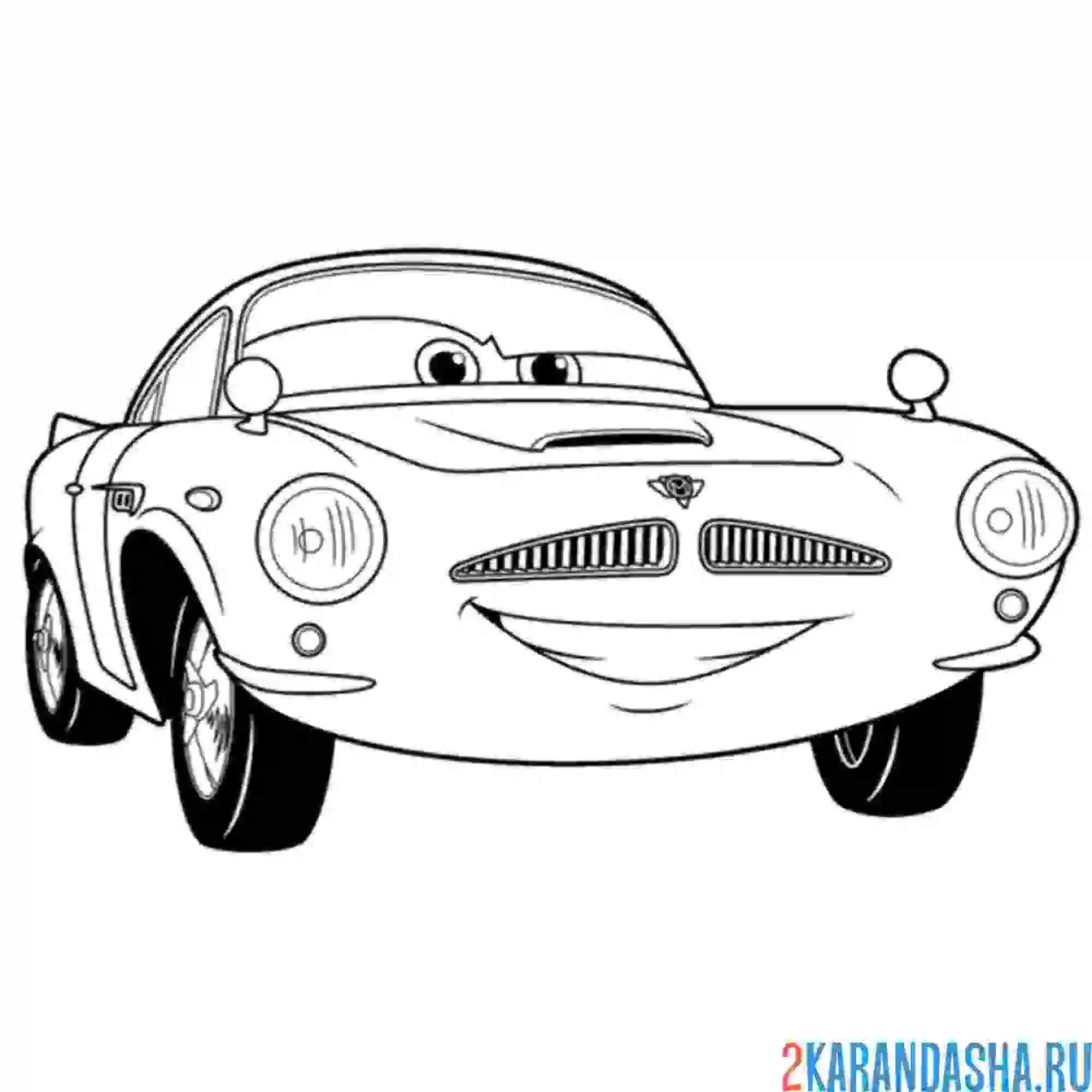 Раскраска финн макмисл