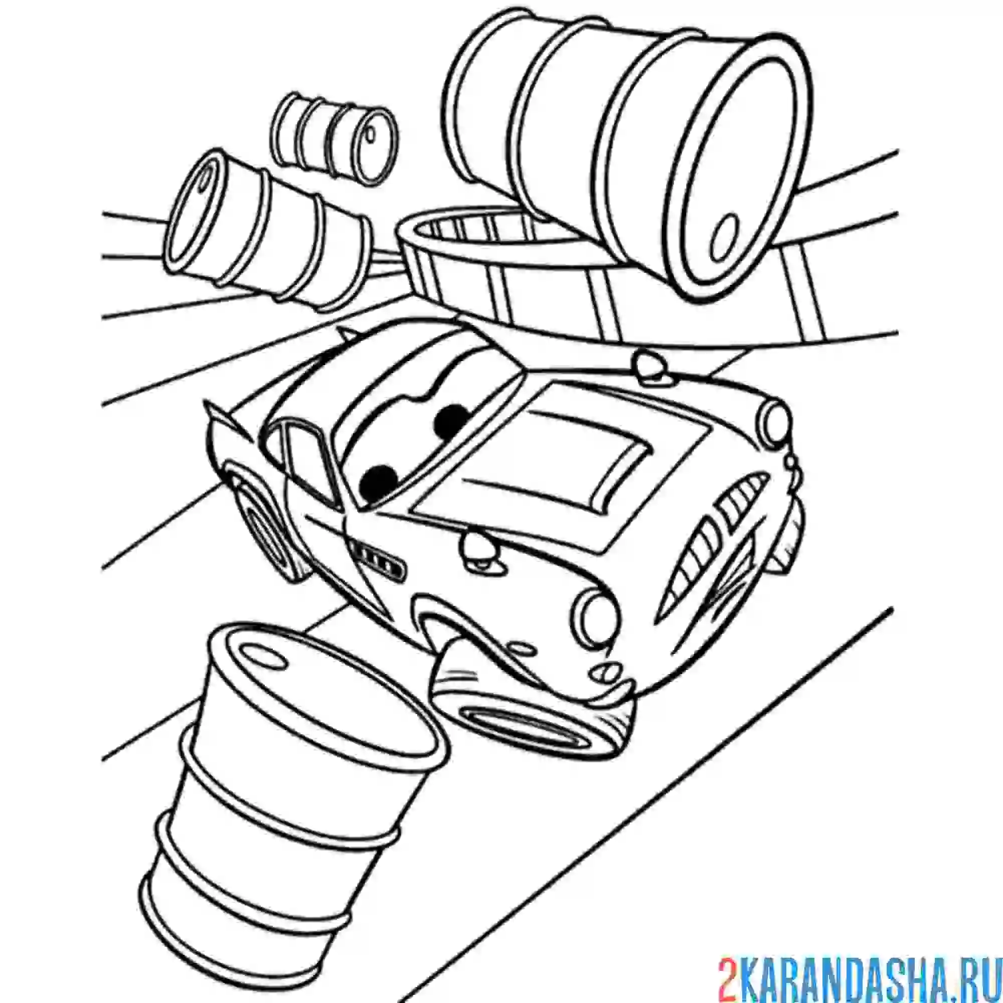 Раскраска финн погоня