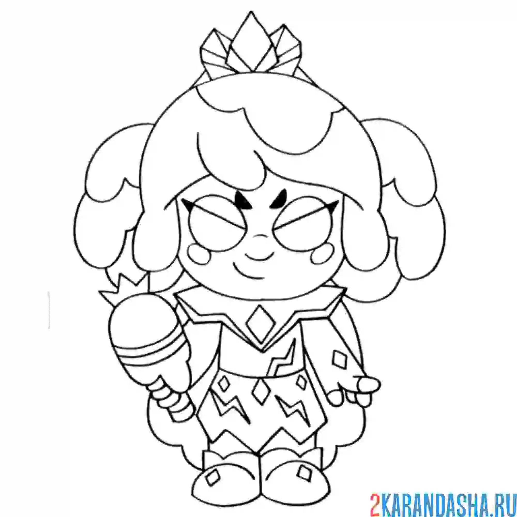 Раскраска магма мэнди