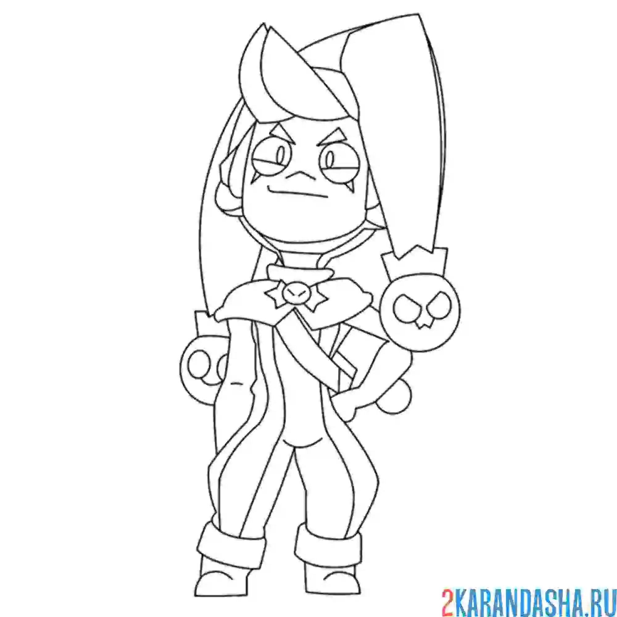 Раскраска скин честер