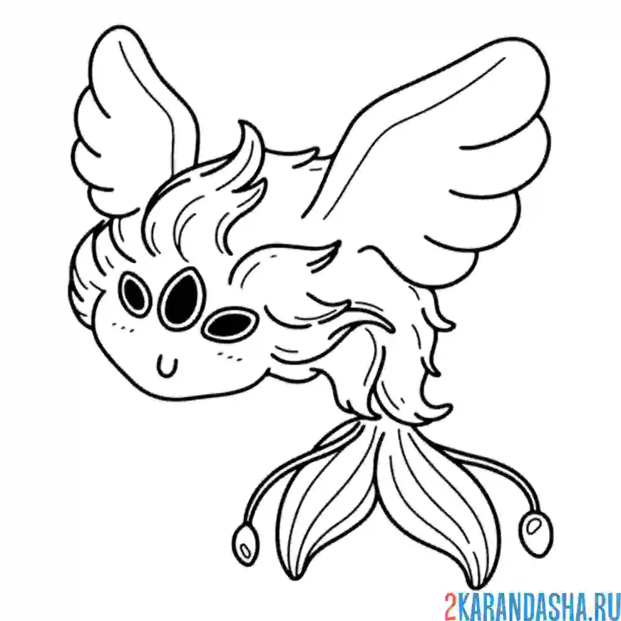 Раскраска монстр-чудище