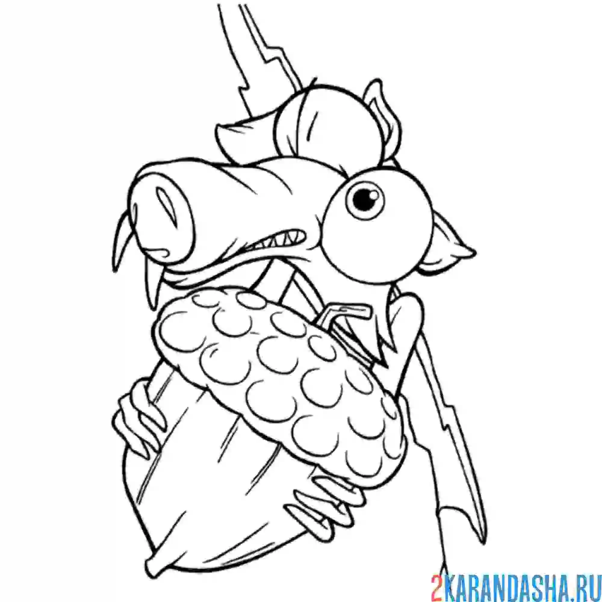 Раскраска белка ледниковы период