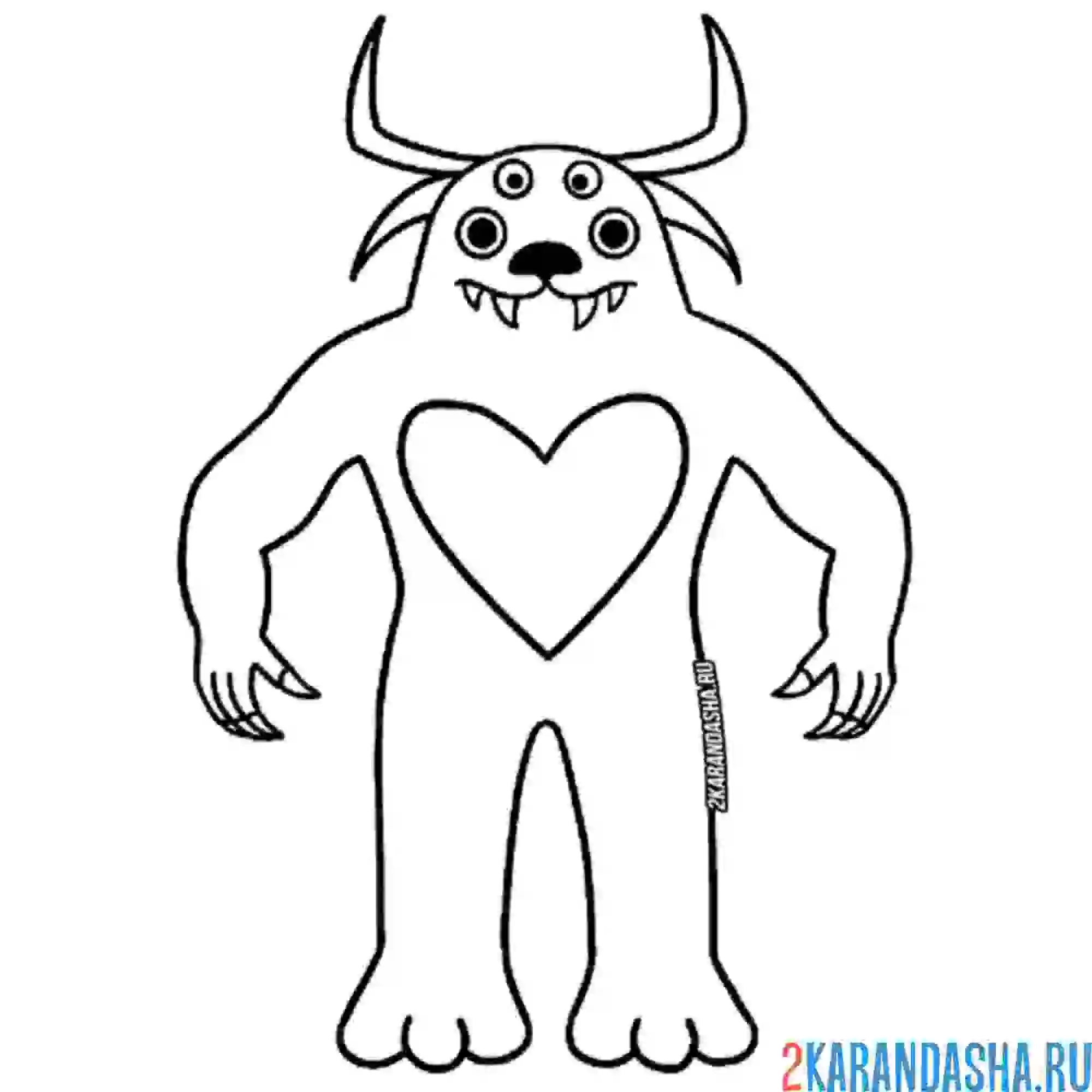 Раскраска dr. fluffypants банбан