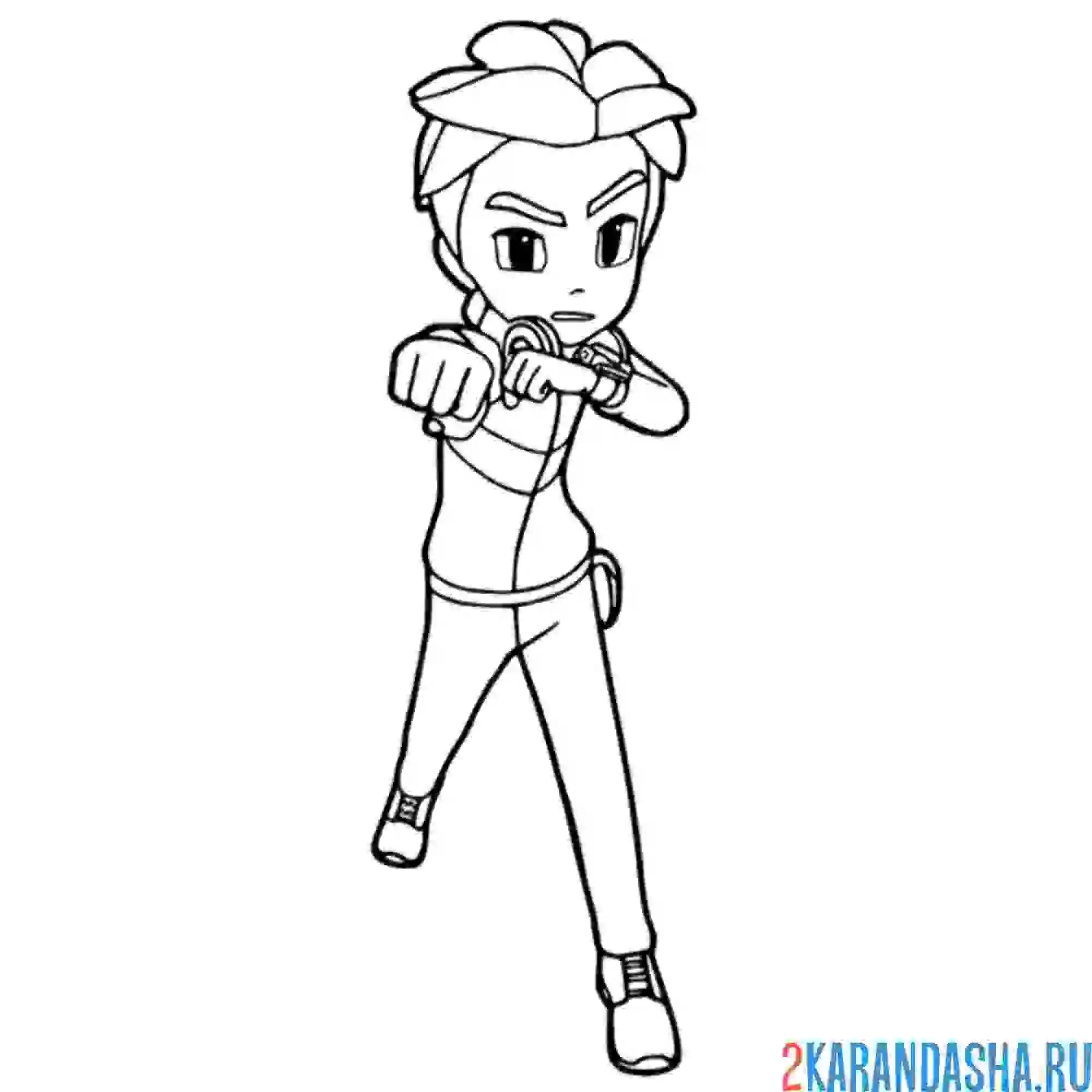 Раскраска дилан