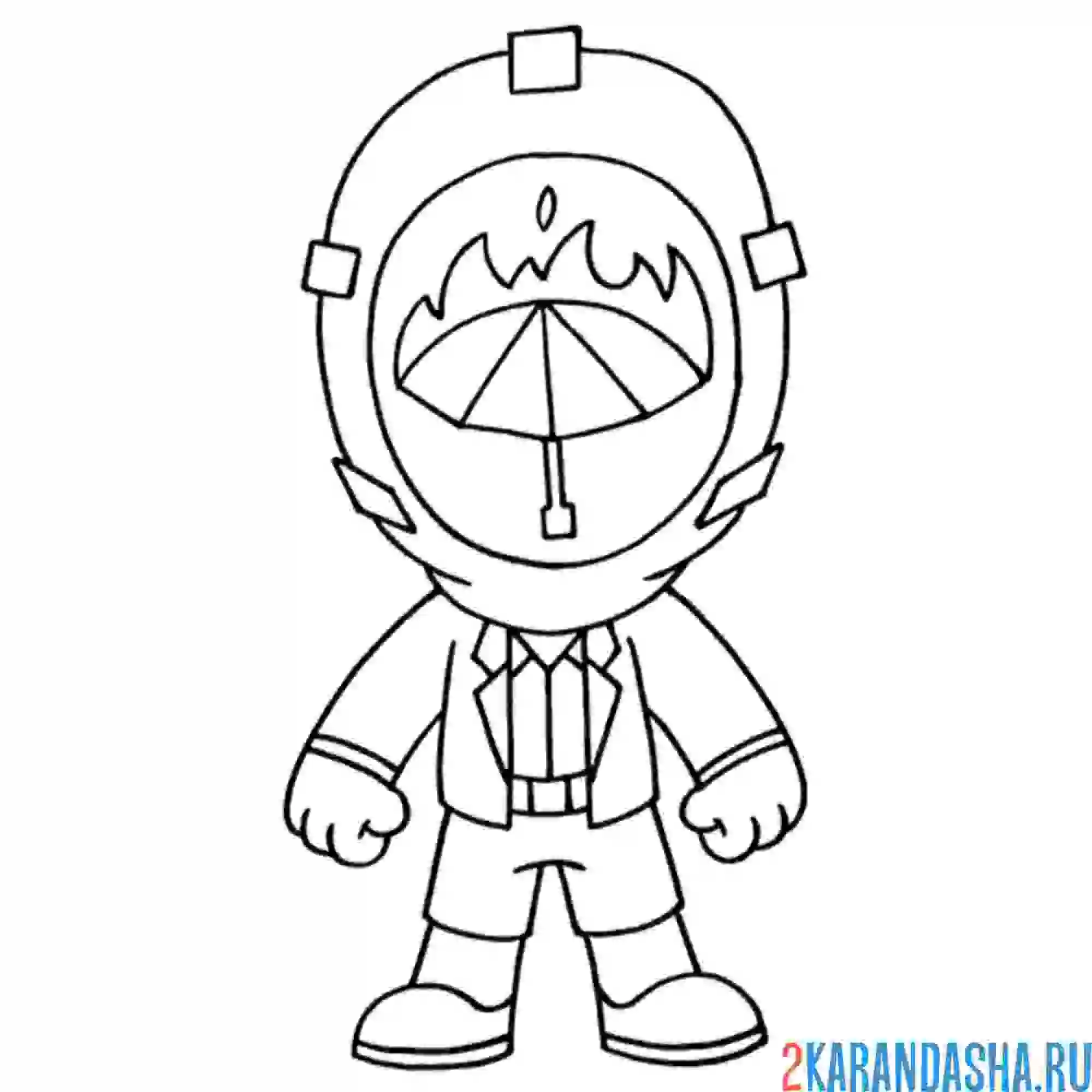 Раскраска фортнайт underwriter