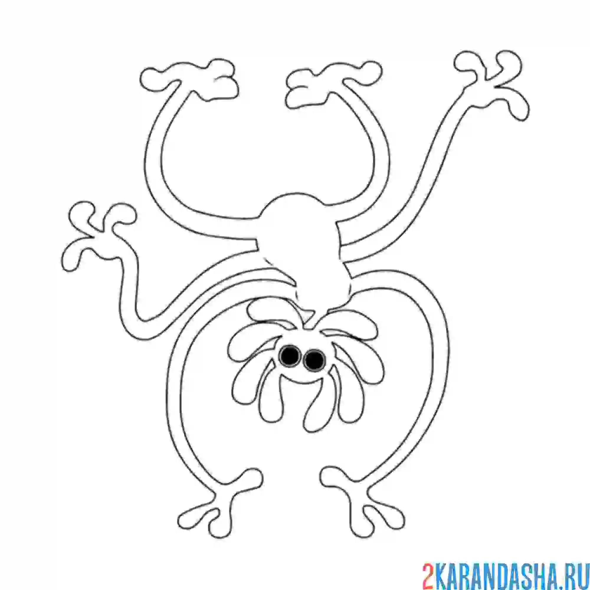 Раскраска желтый мод