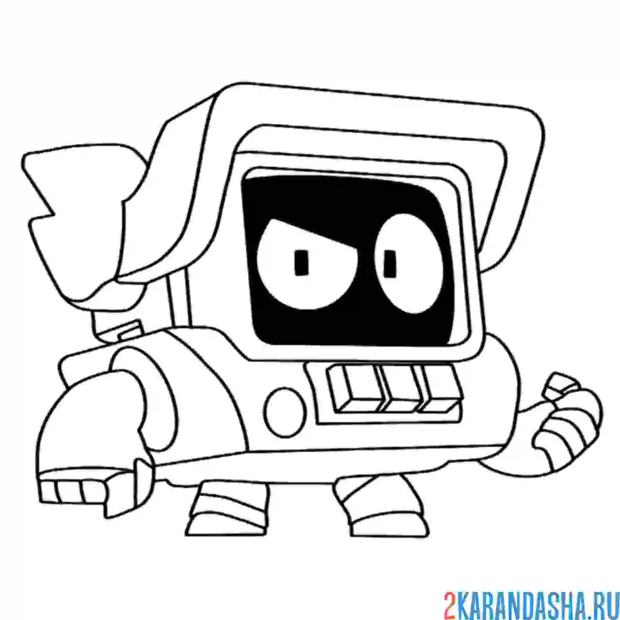 Раскраска браво старс r-t