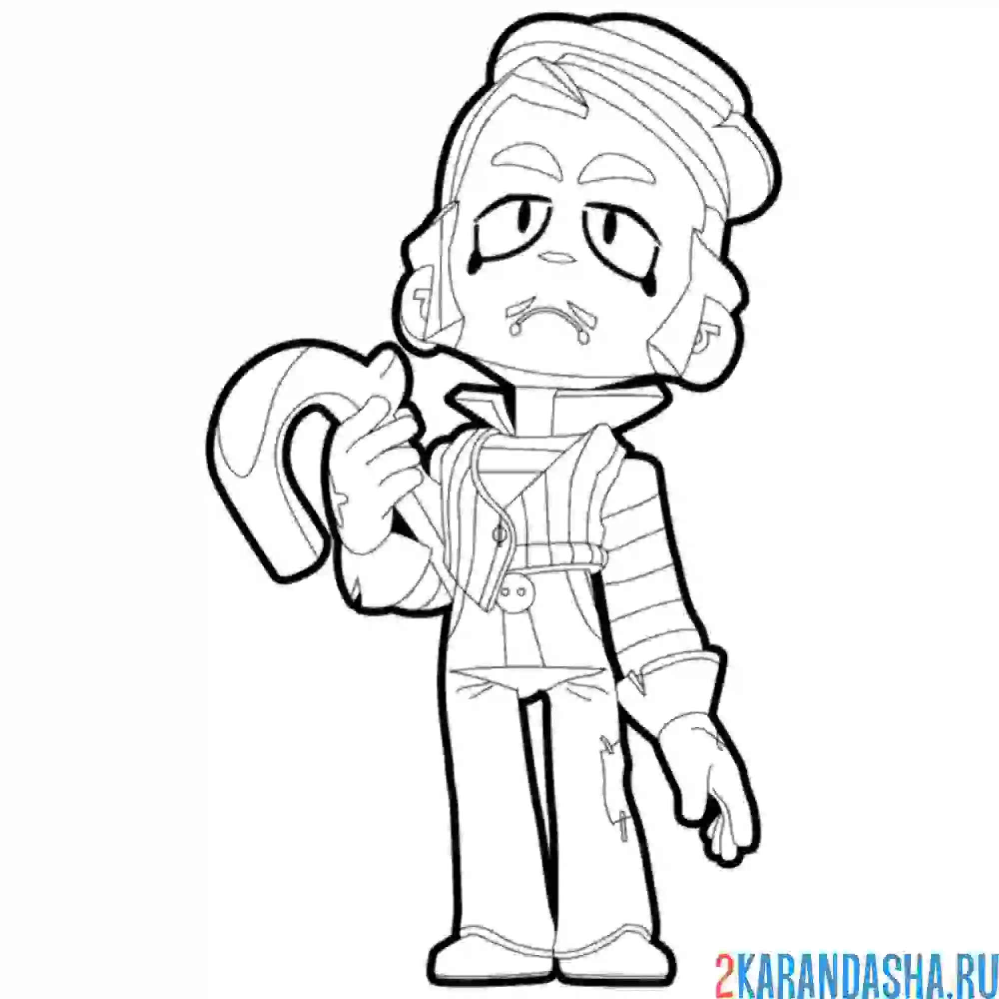 Раскраска обычный грей браво старс